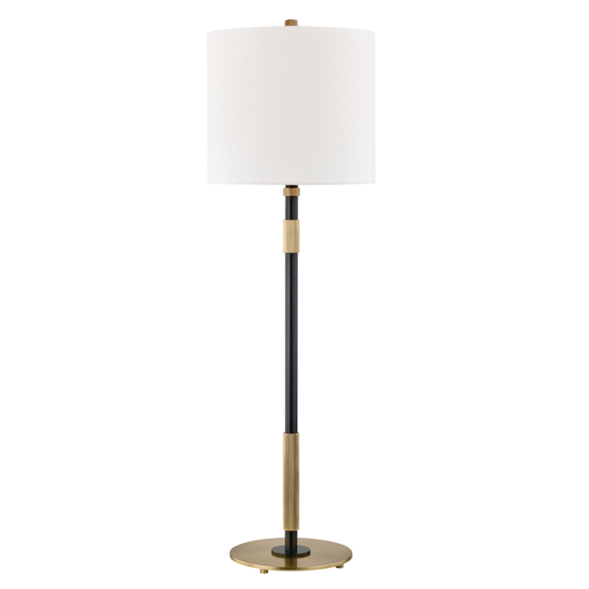 Bowery 1 Light Table Lamp in Aged Old Bronze