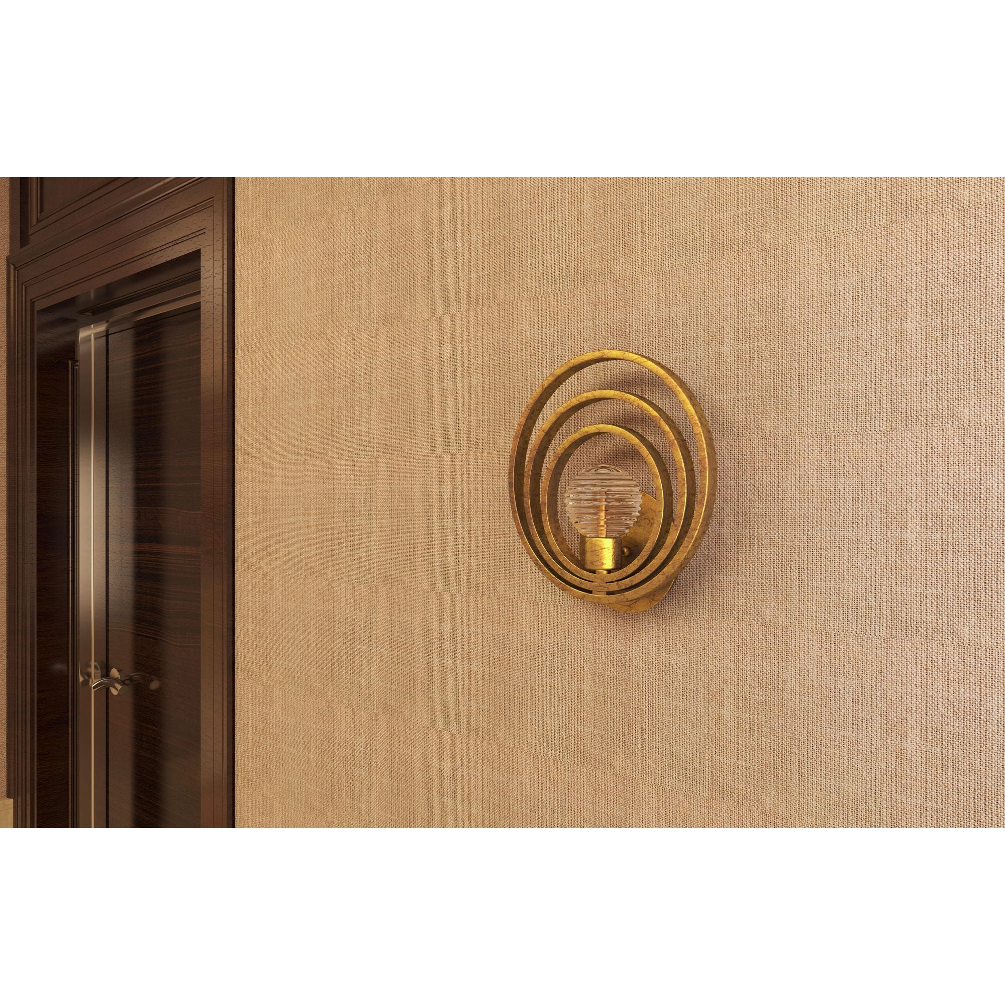 Studio M SM23631CRGL Frequency 1-Light Wall Sconce in Gold Leaf