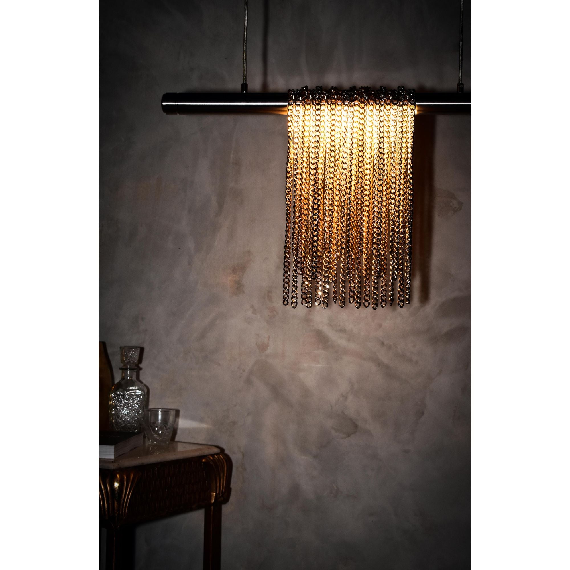 Studio M SM23769SNPG Trapeze 2-Light Pendant in Satin Nickel