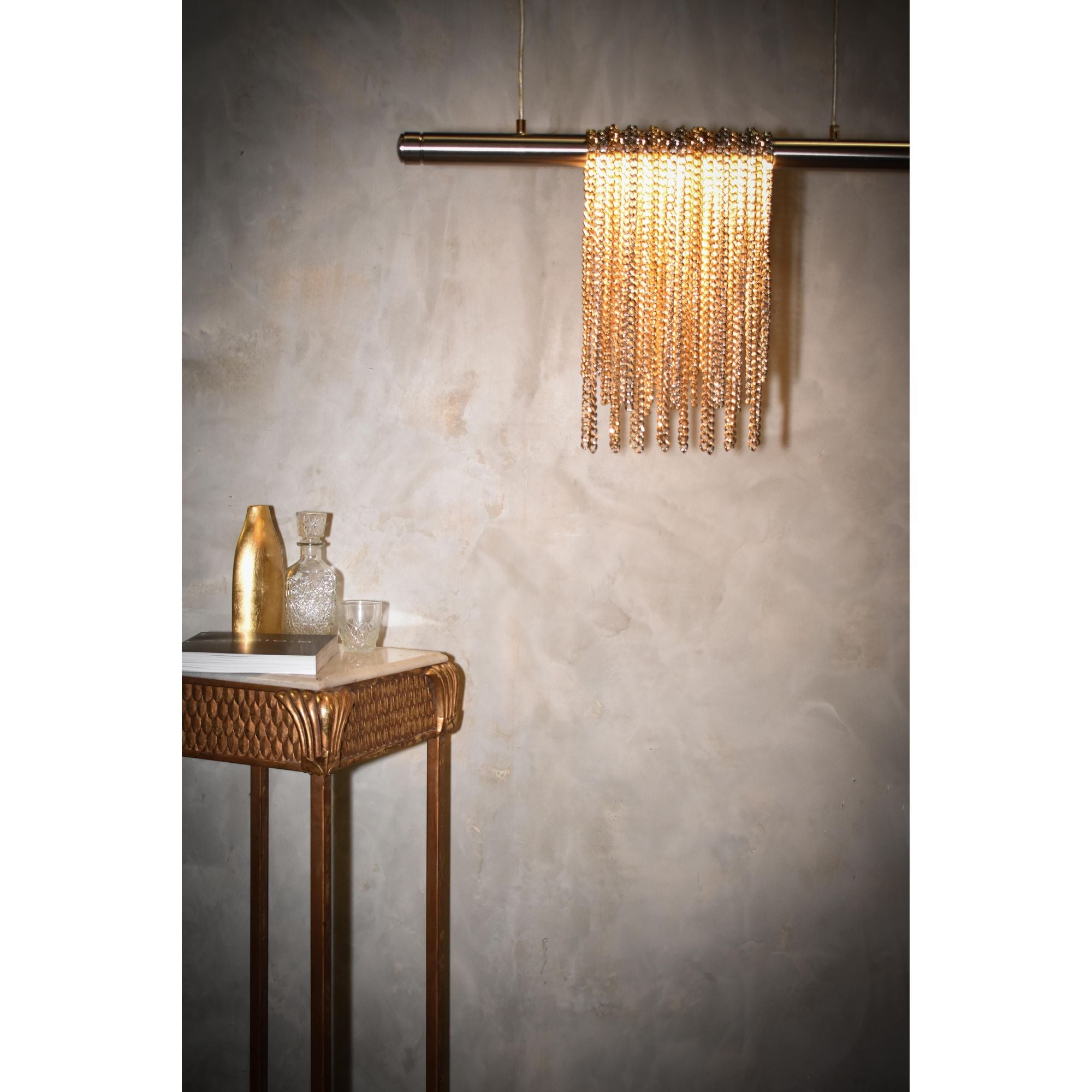 Studio M SM23769SNPG Trapeze 2-Light Pendant in Satin Nickel