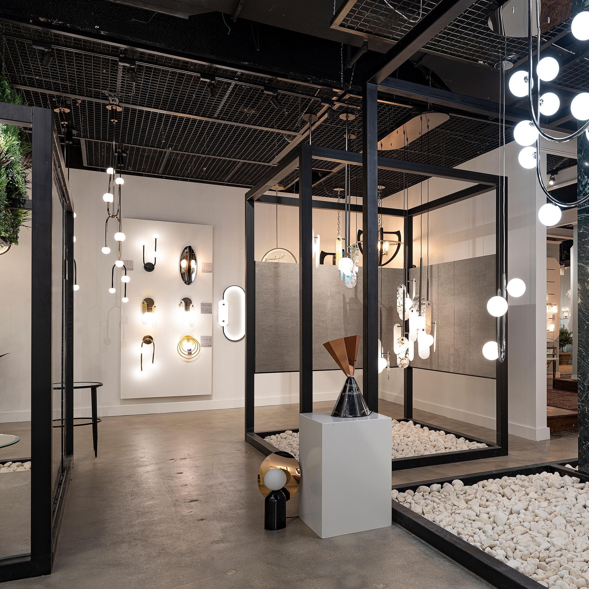 Studio M SM24833BK Alina 3-Light LED Pendant in Black by Nina Magon