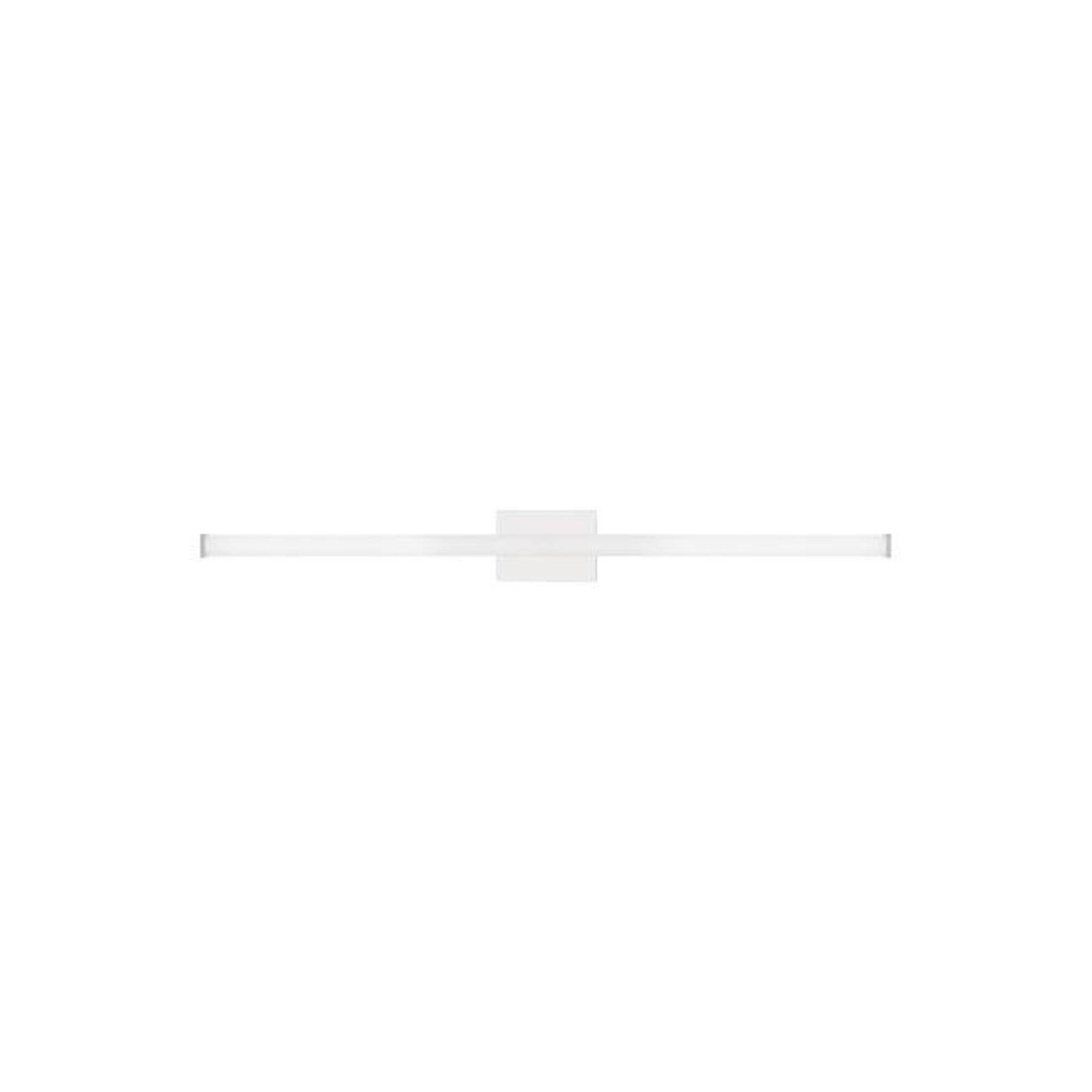 Lufe Square 48 Bath Bath Collection 1-Light LED 3000K Chrome by Sean Lavin