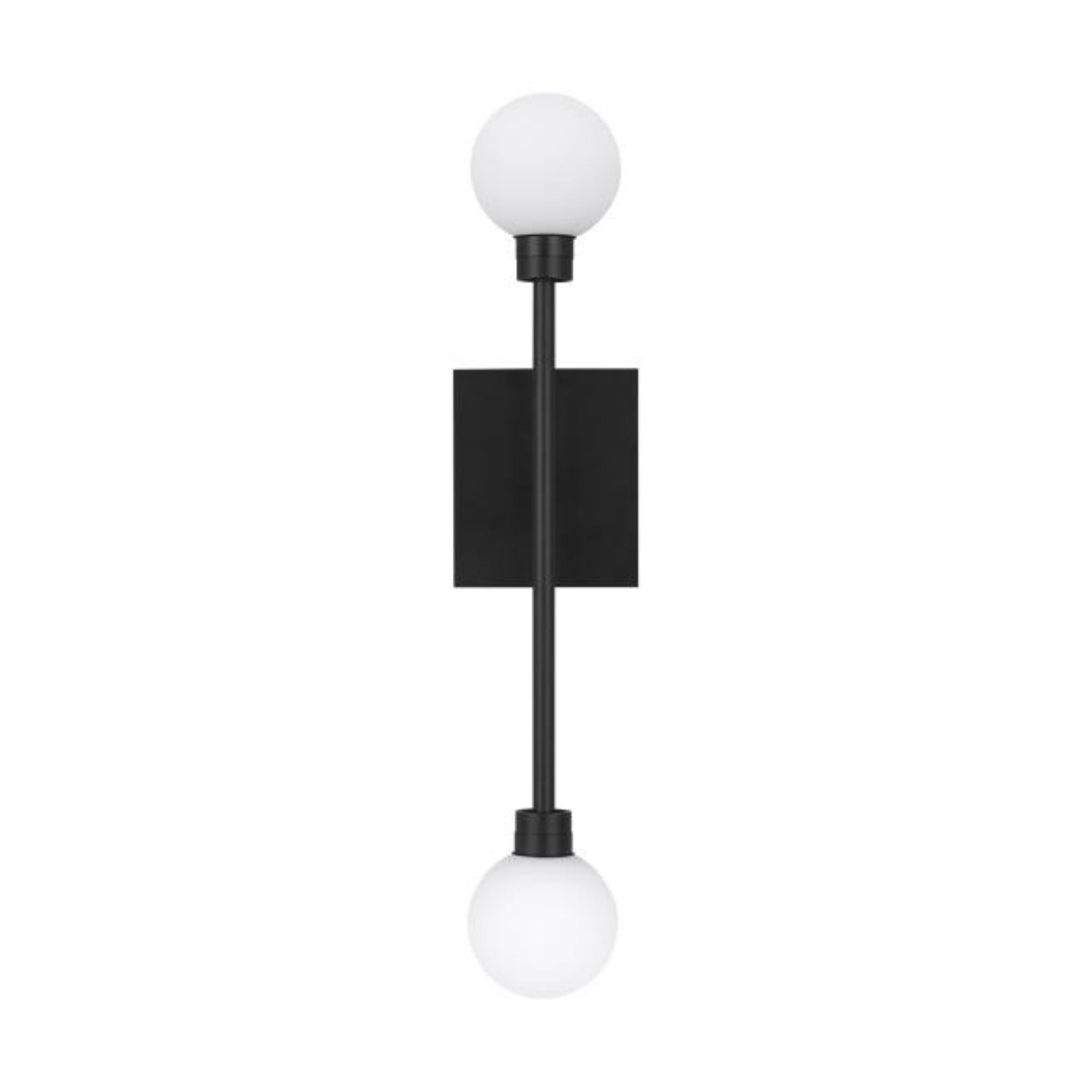 Mara Wall Wall Collection 2-Light LED 2700K Matte Black by Sean Lavin