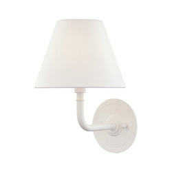 Signature No.1 1 Light Wall Sconce in Soft Off White by Mark D. Sikes