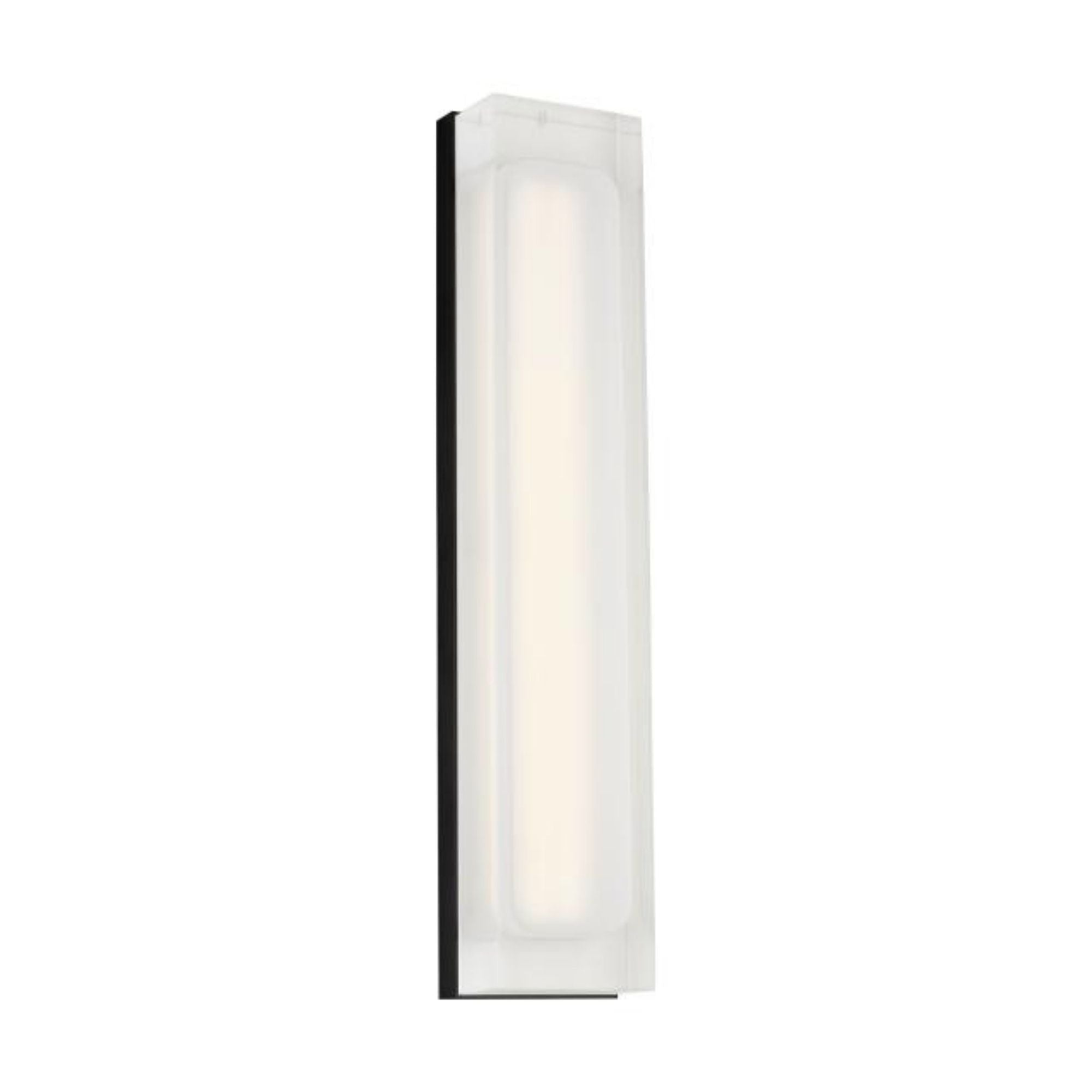 Milley 20 Wall Wall Collection 1-Light 3000K Nightshade Black by Sean Lavin