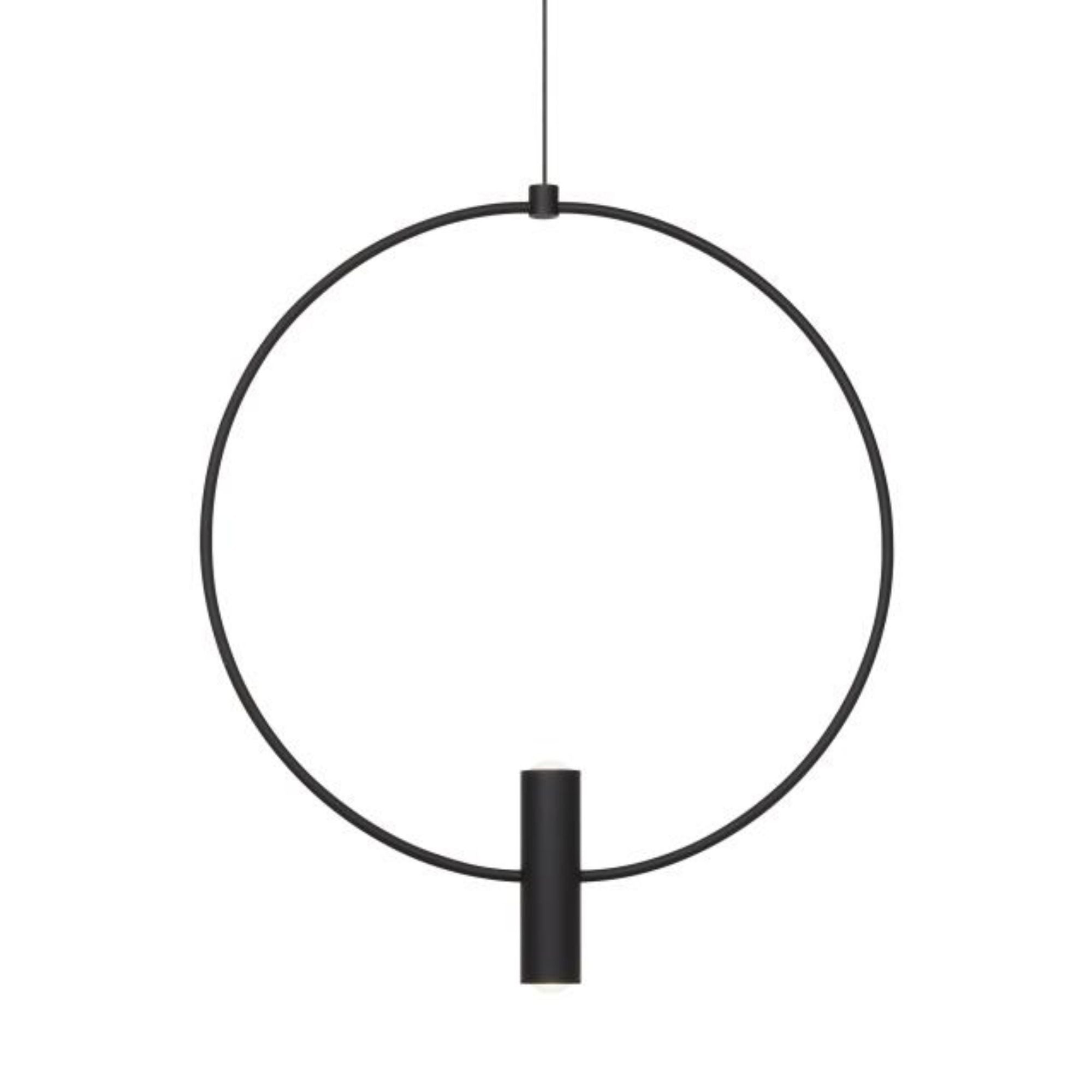 Mini Layla 13 Pendant FreeJack 1-Light LED 3000K Nightshade Black by Sean Lavin
