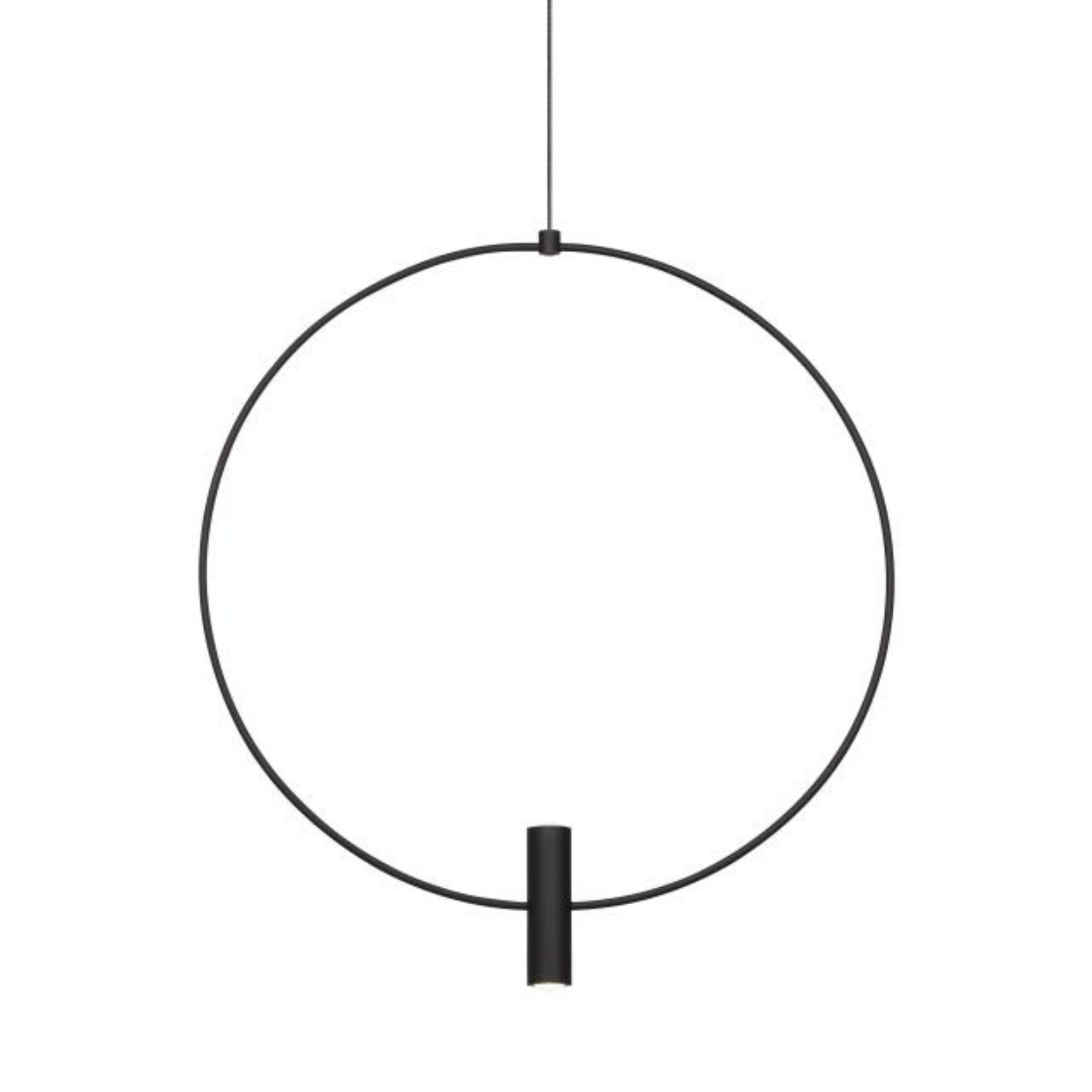 Mini Layla 18 Pendant FreeJack 1-Light LED 3000K Nightshade Black by S