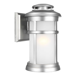Generation Lighting OL14301PBS Feiss Newport 1 Light Outdoor Light in Painted Brushed Steel