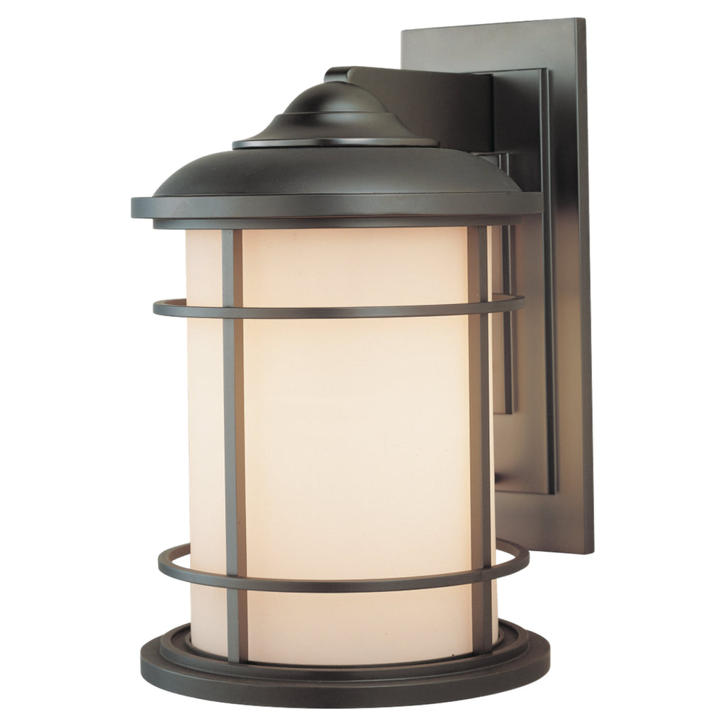 Opdater Aktiver koste Generation Lighting OL2202BB Feiss Lighthouse 1 Light Outdoor Light in –  Foundry Lighting