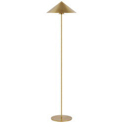 Paloma Contreras Orsay Medium Floor Lamp in Hand-Rubbed Antique Brass