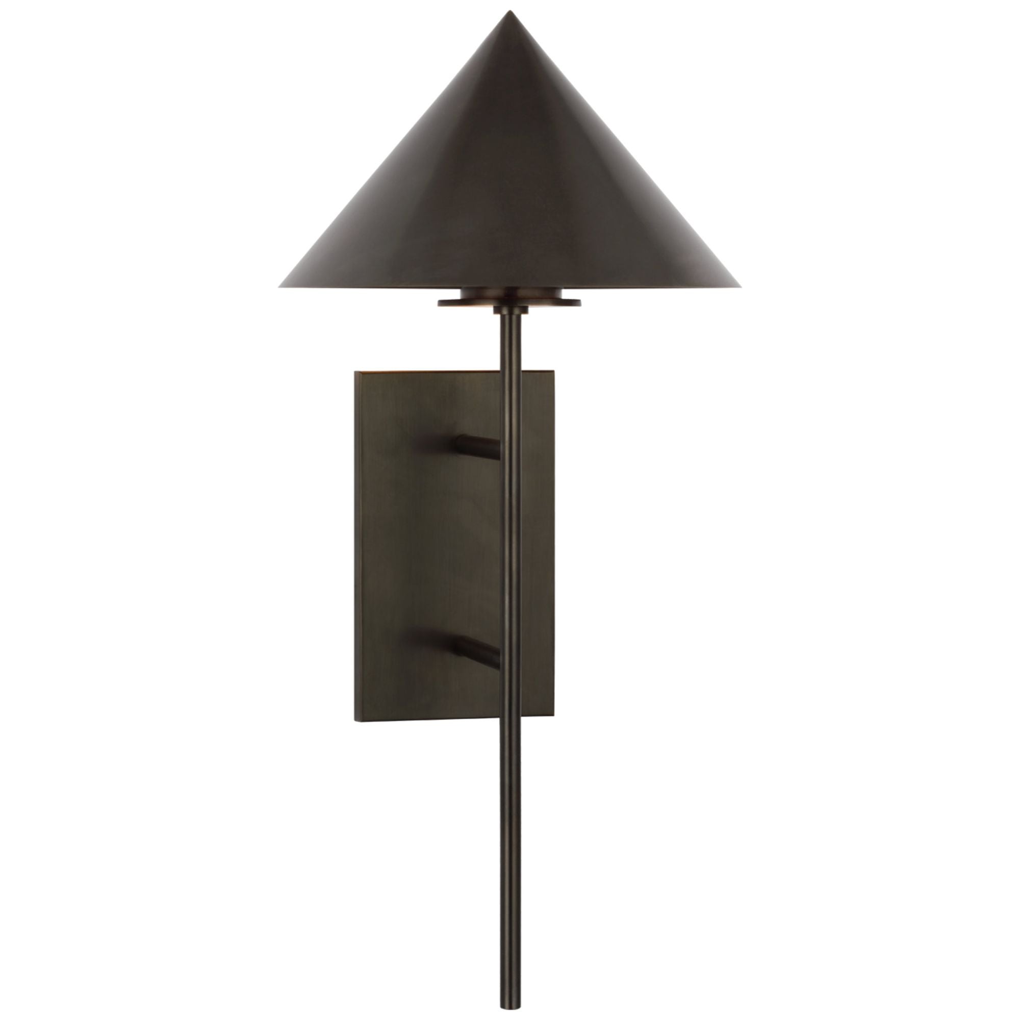 Paloma Contreras Orsay Medium Downlight Sconce in Bronze Wall Light W8" x H17.25"