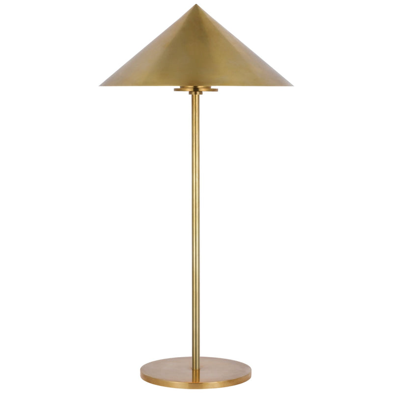 Paloma Contreras Orsay Medium Table Lamp in Hand-Rubbed Antique Brass