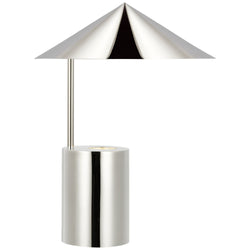 Paloma Contreras Orsay Small Table Lamp in Polished Nickel