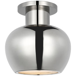 Paloma Contreras Comtesse Monopoint Flush Mount in Polished Nickel