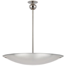 Paloma Contreras Comtesse XL Uplight Chandelier in Polished Nickel