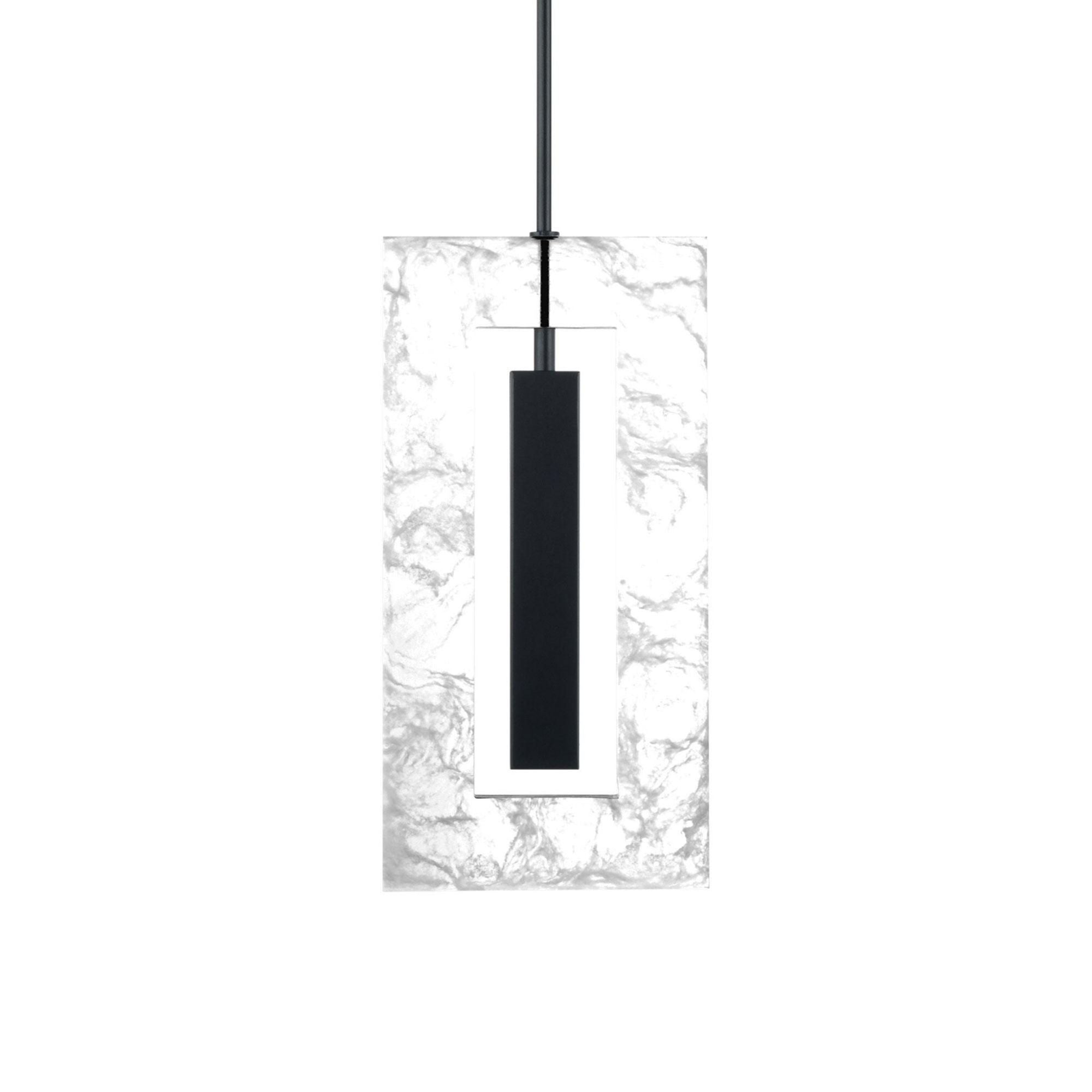 Cambria 8in LED Mini Pendant 3000K in Black