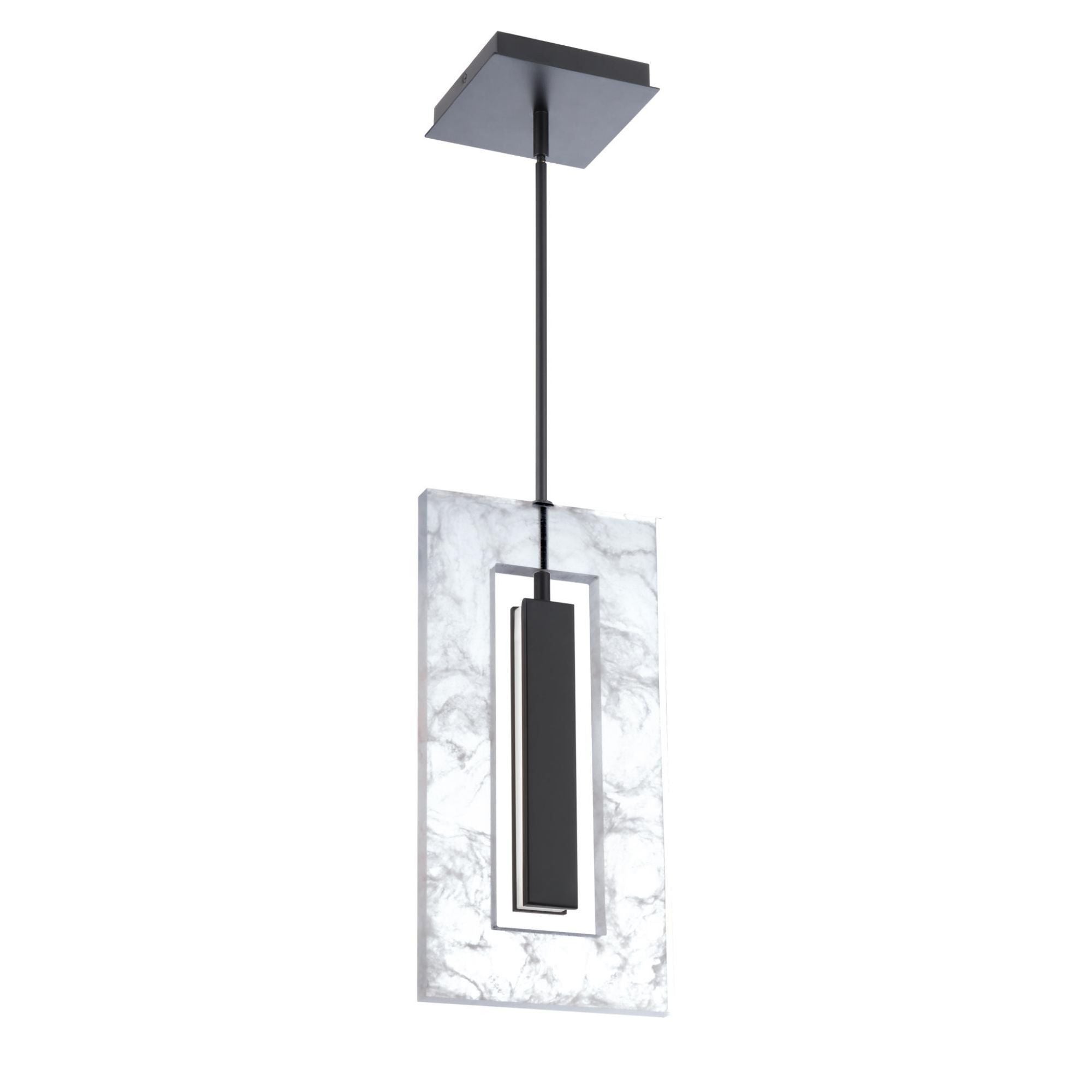 Cambria 8in LED Mini Pendant 3000K in Black