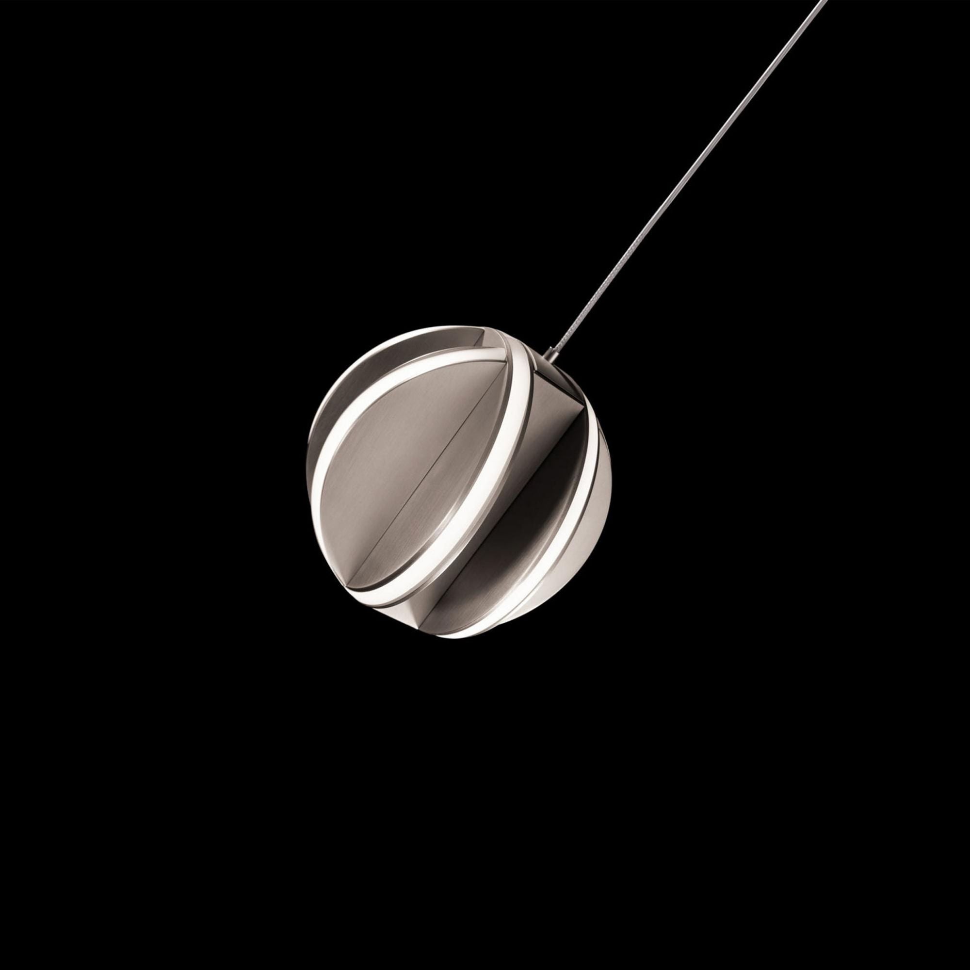 Carillion LED 1 Light Mini Pendant 3000K in Brushed Nickel