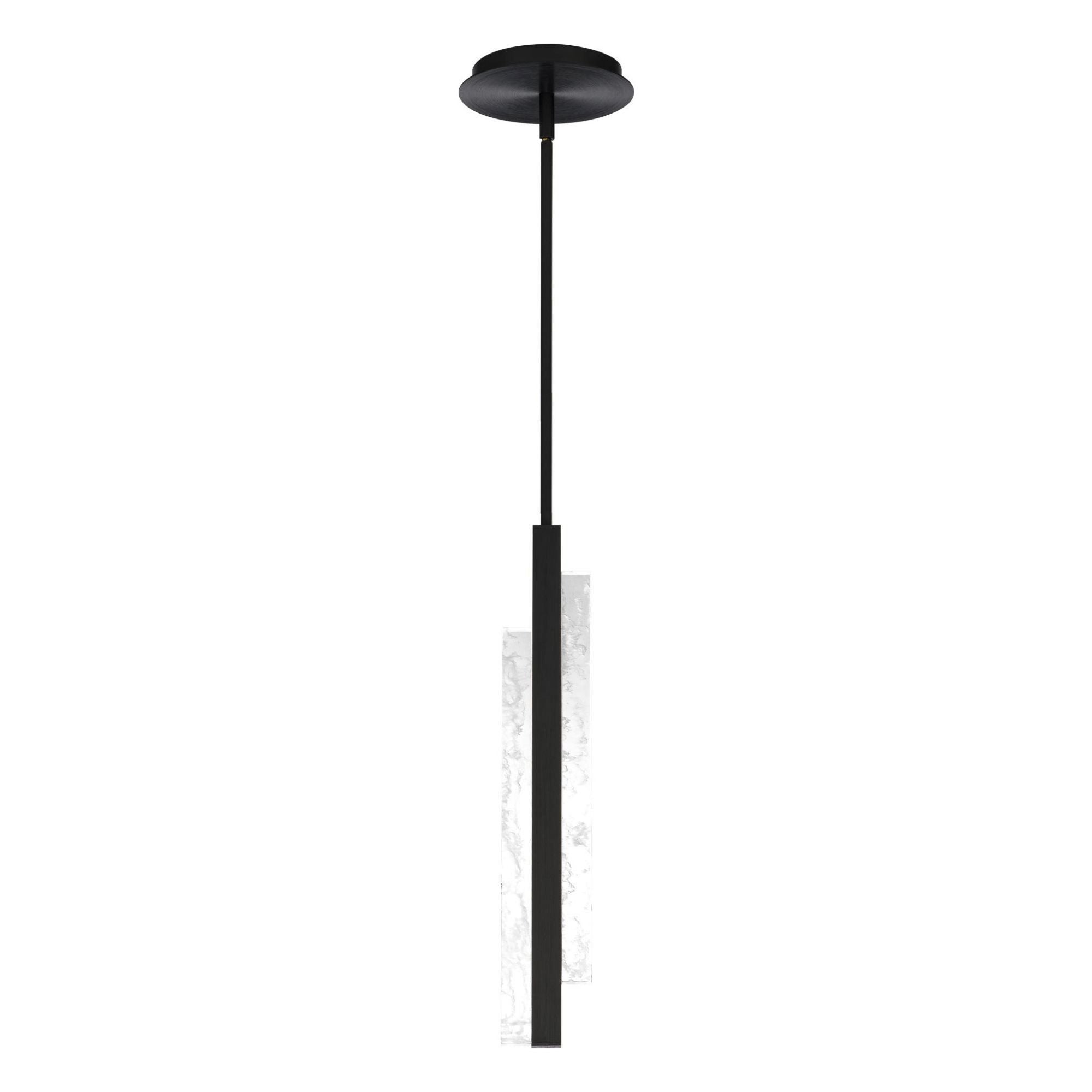 Tandem 17in LED Mini Pendant 3000K in Black