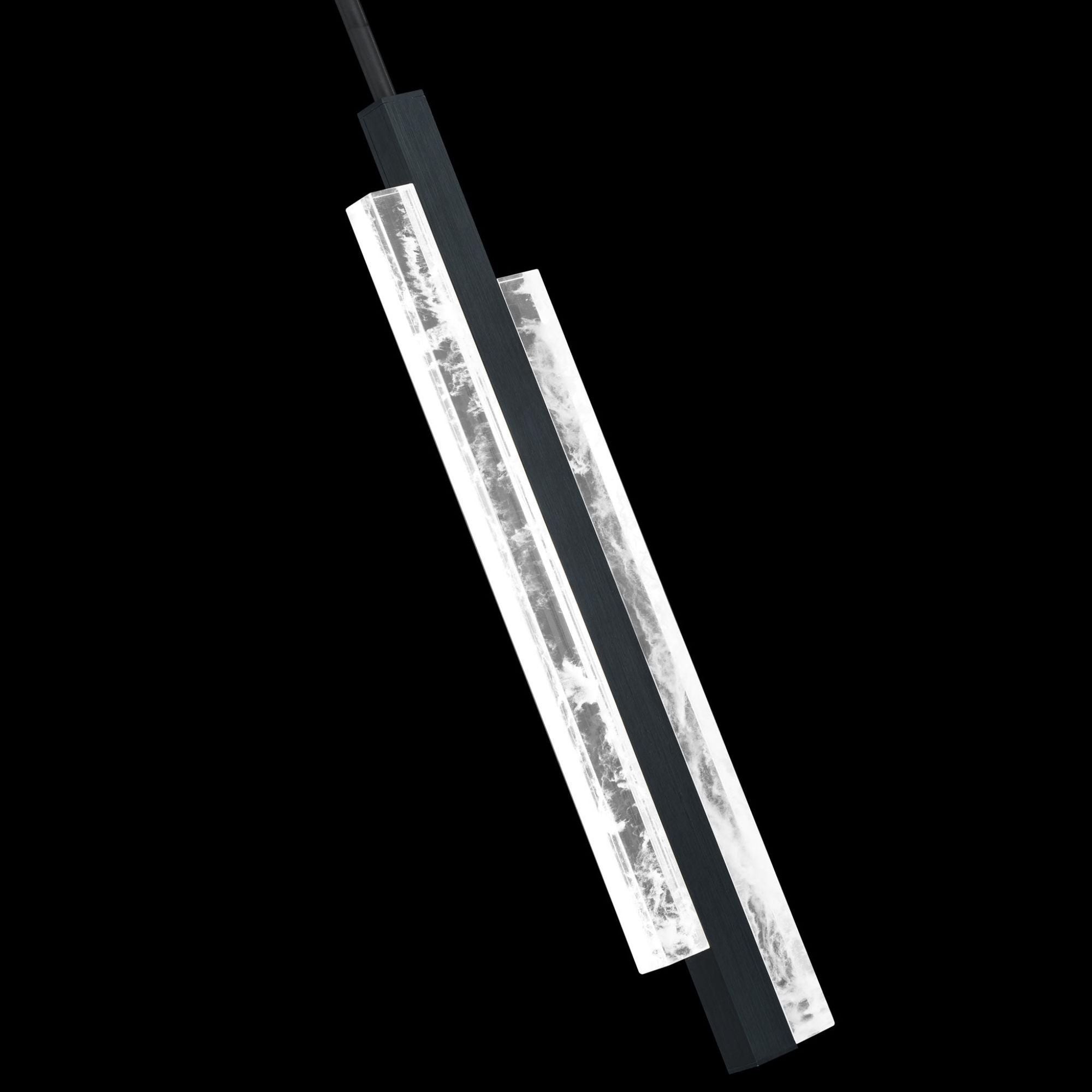 Tandem 17in LED Mini Pendant 3000K in Black