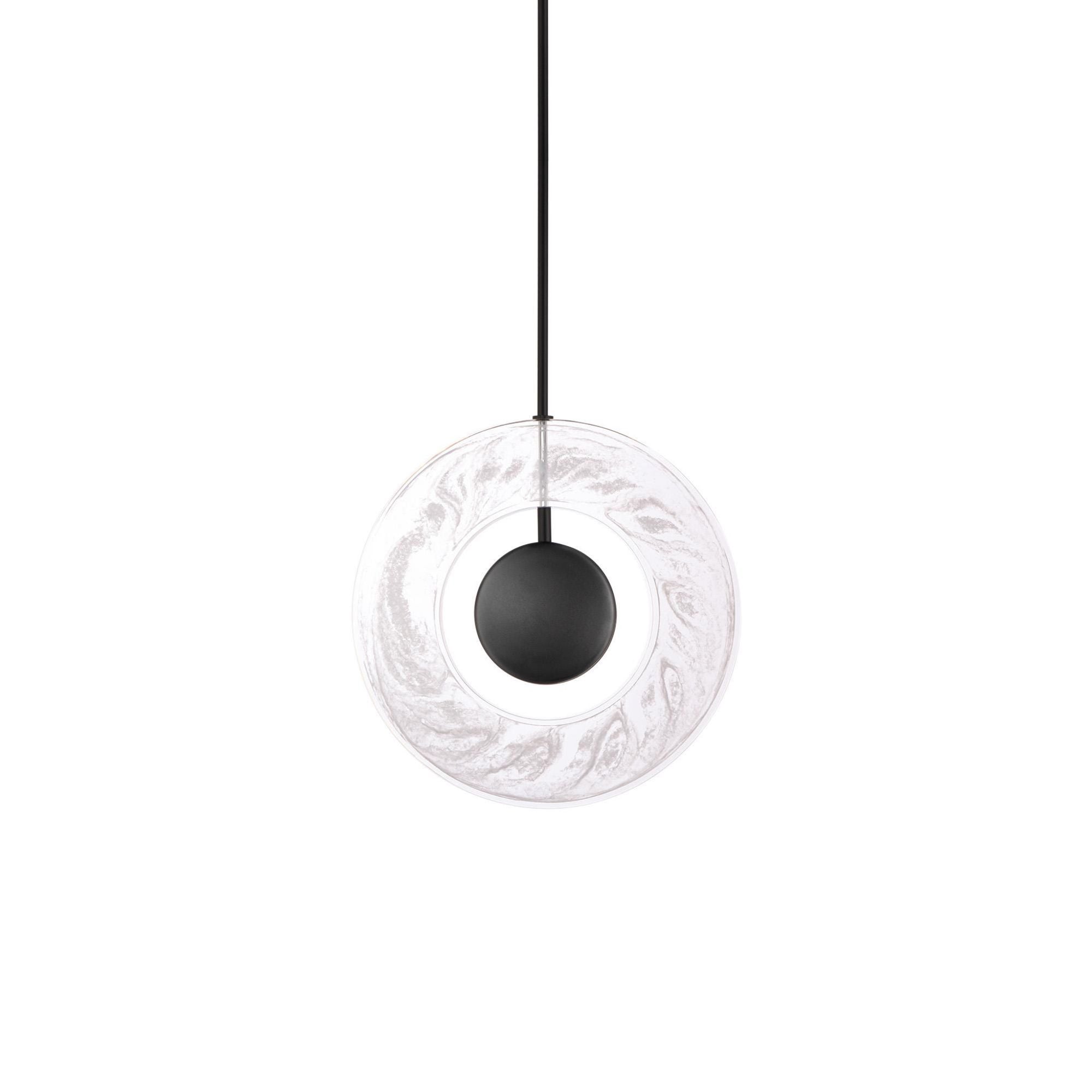 Cymbal 18in LED Mini Pendant 3000K in Black