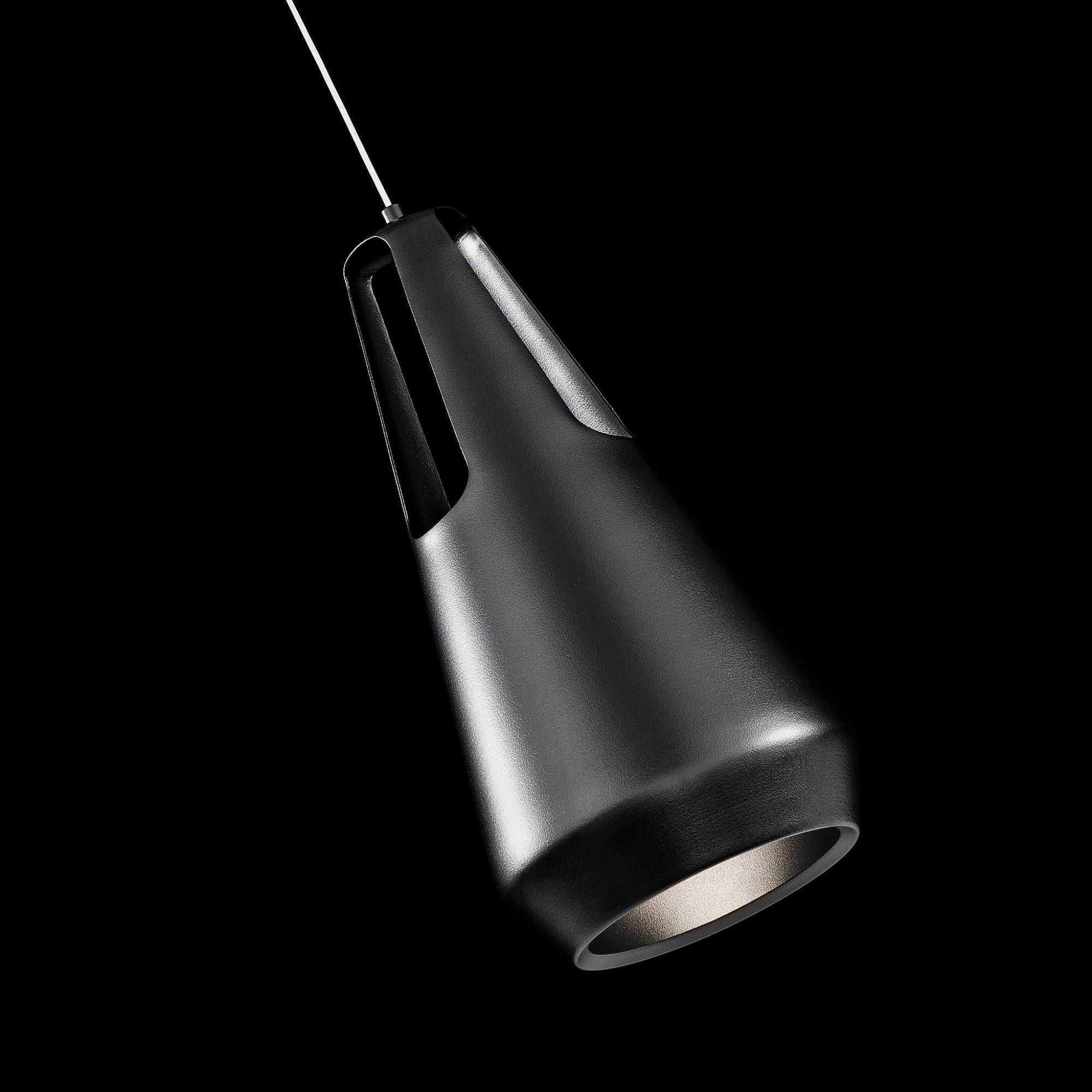 Ingot 10in LED Mini Pendant 3000K in Black