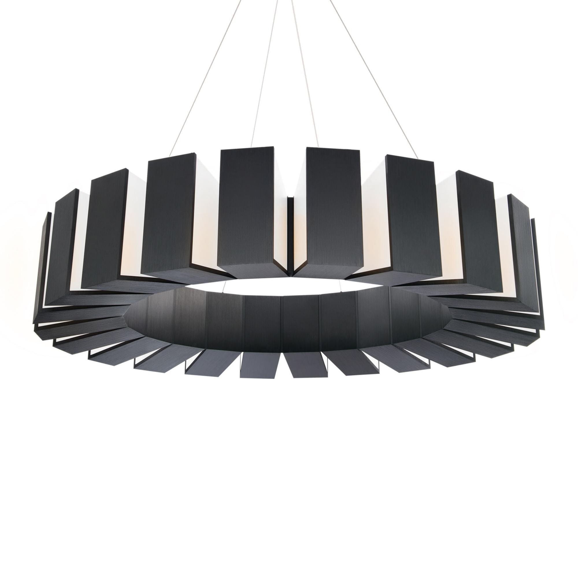 Chronos 50in LED Chandelier 3000K in Black