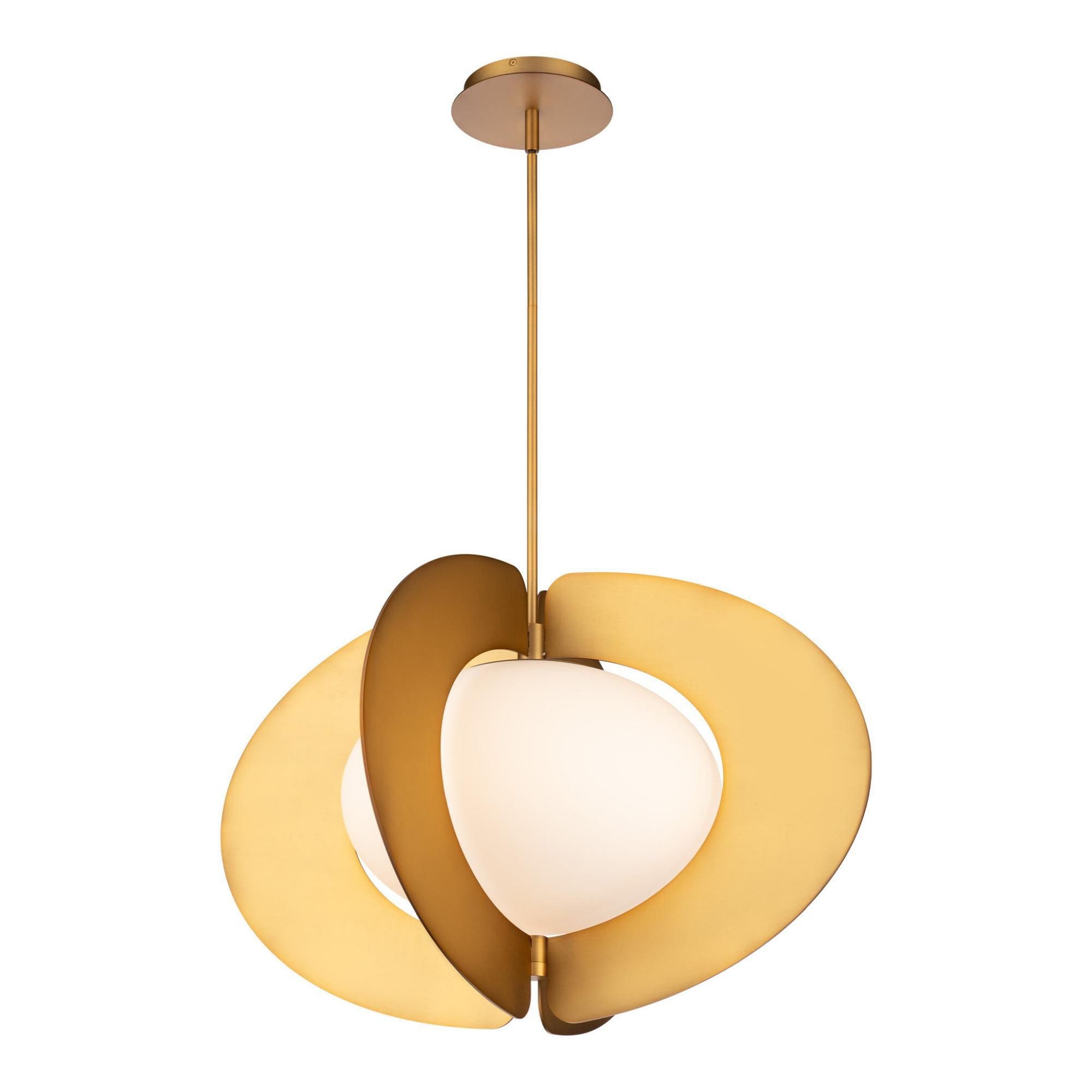 Echelon 24in LED Pendant 3000K in Aged Brass