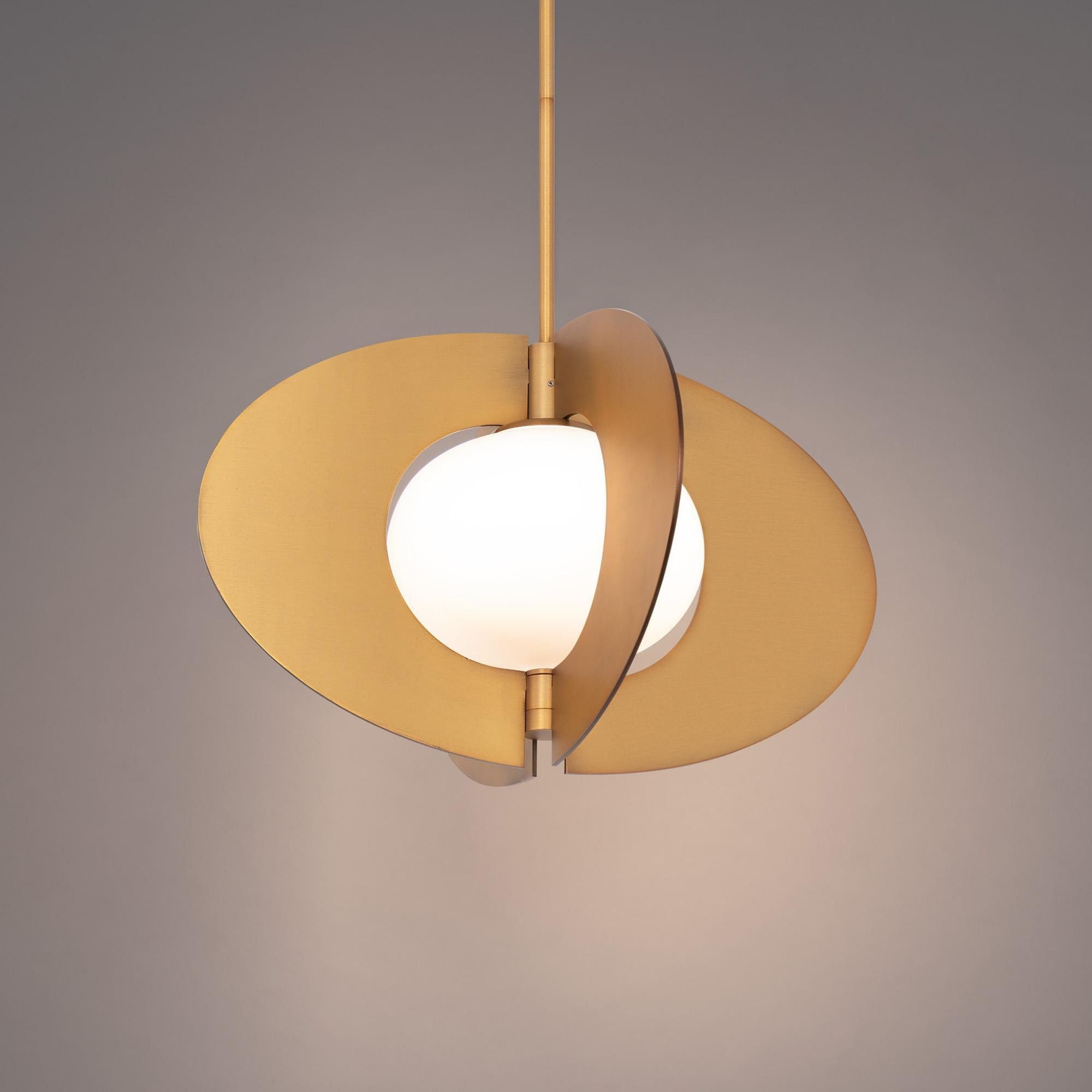 Echelon 24in LED Pendant 3000K in Aged Brass