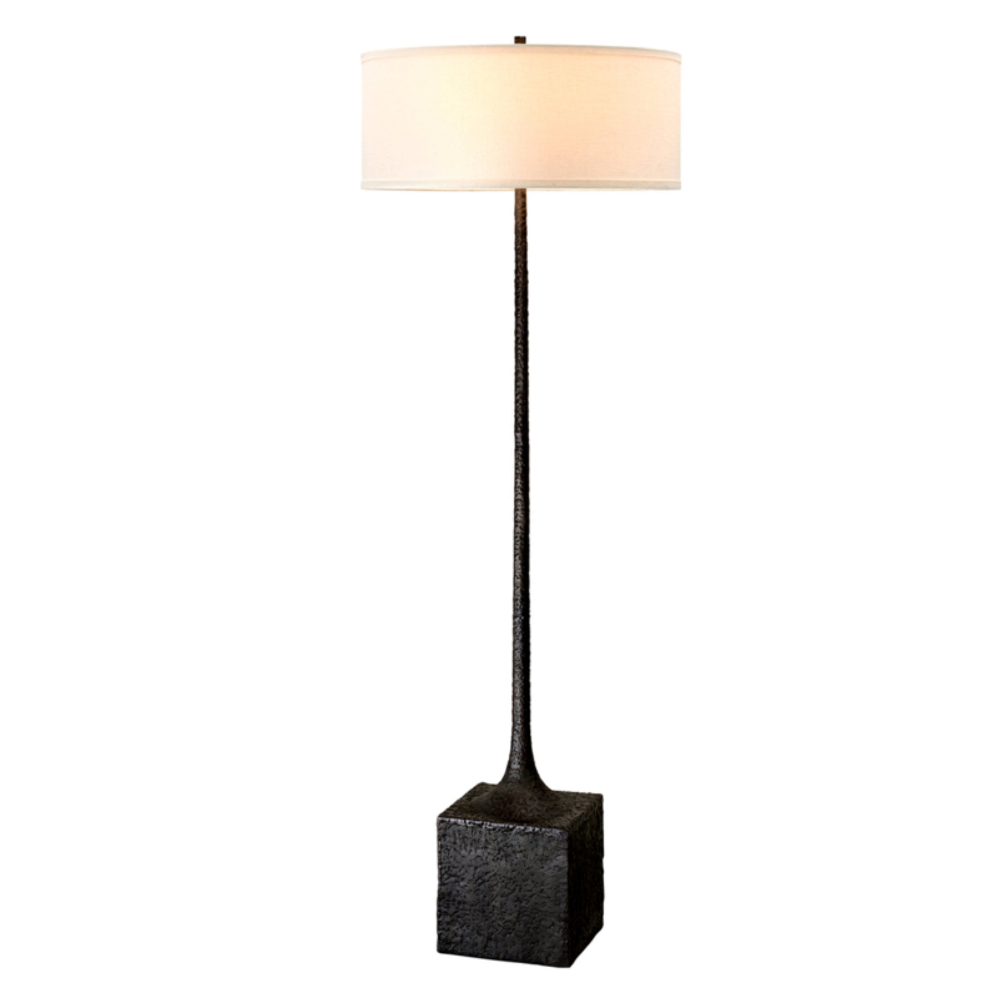Brera 3 Light Floor Lamp in Tortona Bronze