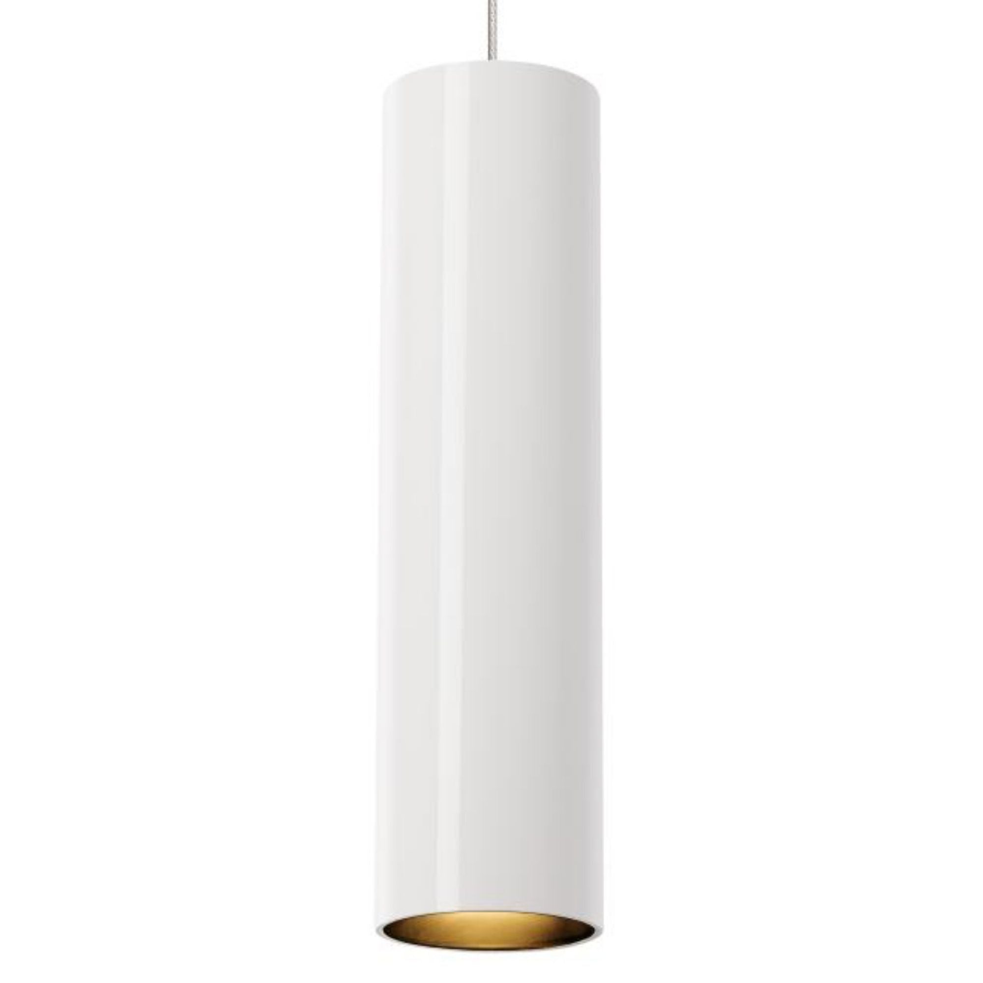 Piper Pendant FreeJack 1-Light White/Satin Nickel