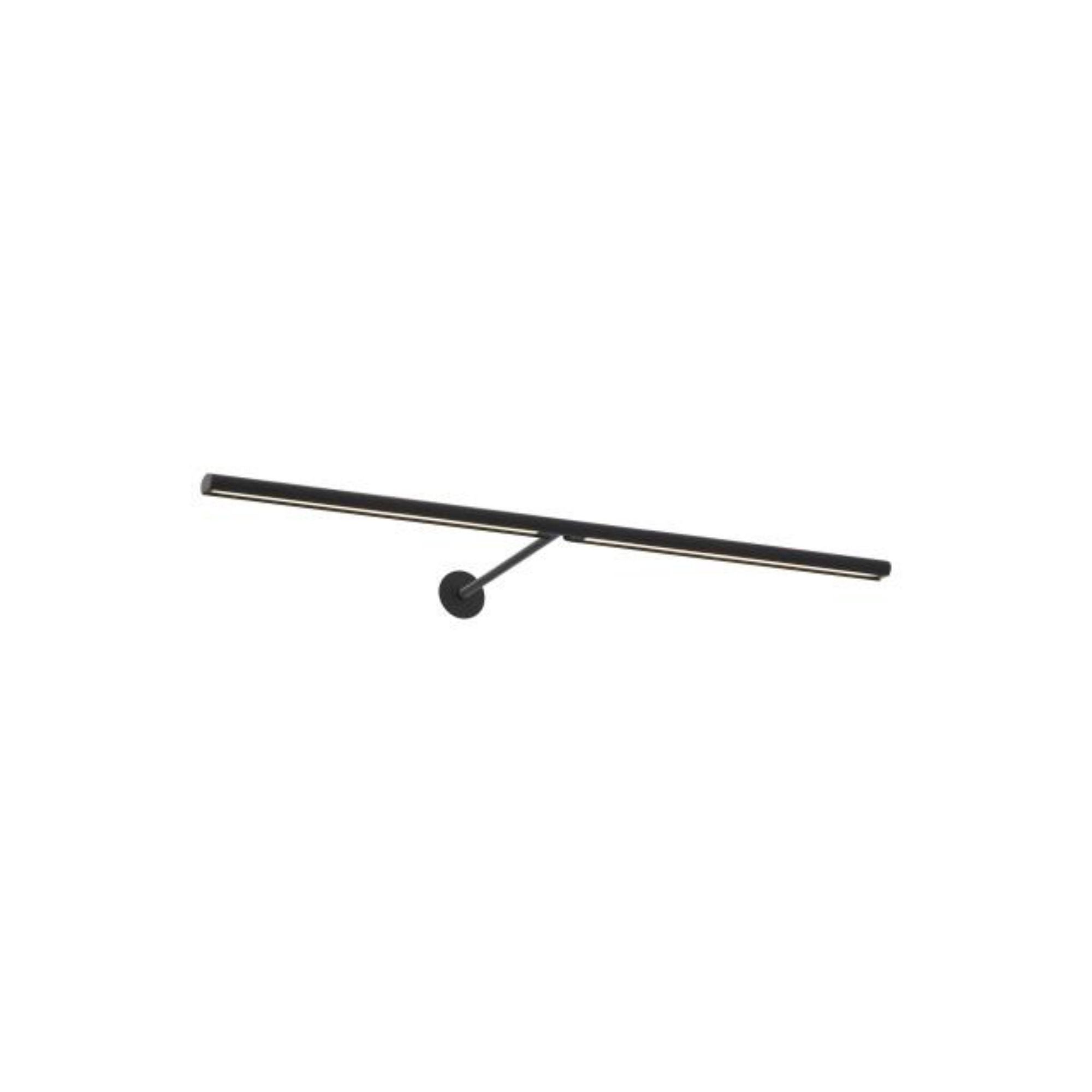 Plural Dome 24 Picture Light Wall Collection 1-Light LED 2700K Nightshade Black by Sean Lavin