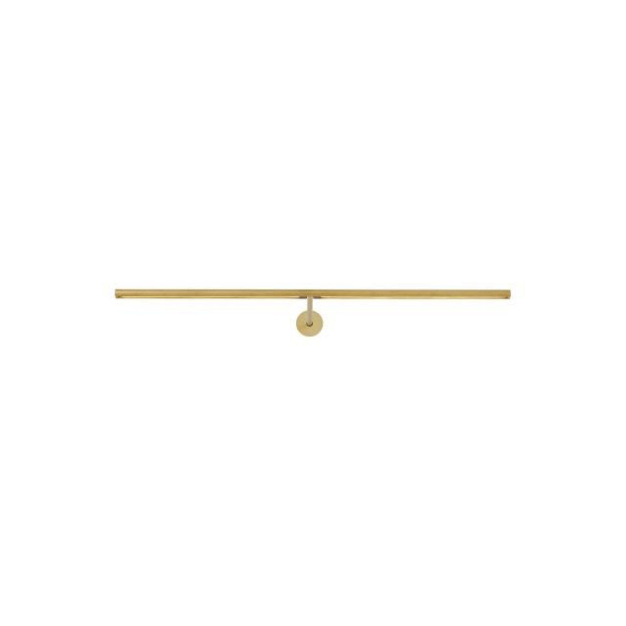 Plural Dome 24 Picture Light Wall Collection 1-Light LED 2700K Natural Brass by Sean Lavin