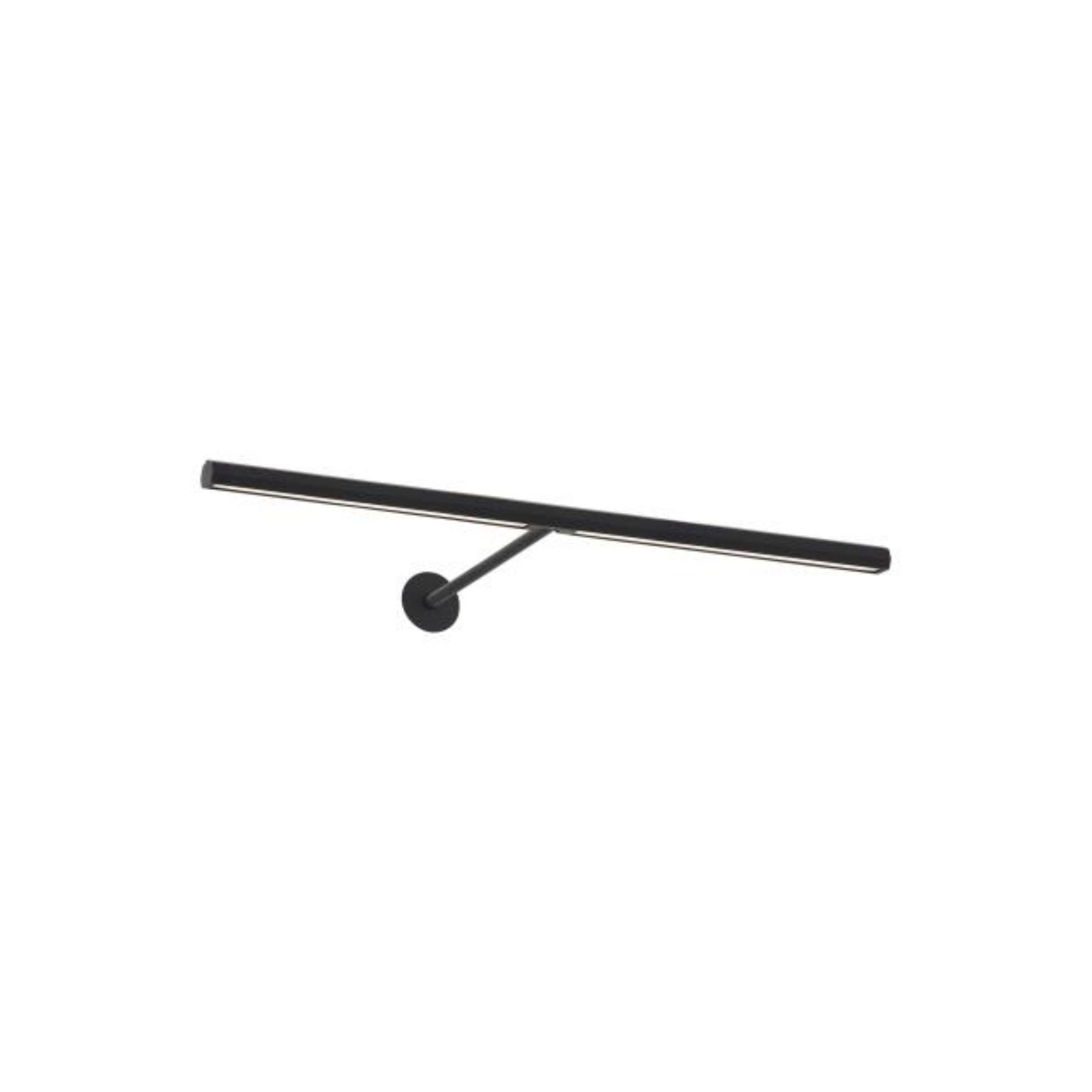 Plural Faceted 18 Picture Light Wall Collection 1-Light LED 2700K Nightshade Black by Sean Lavin