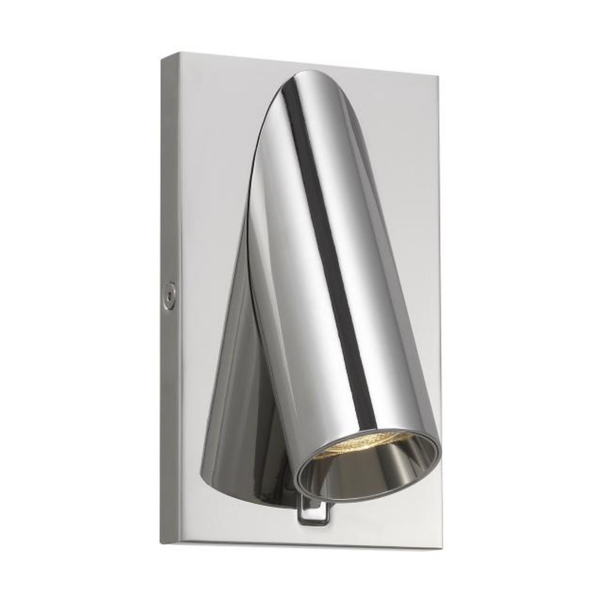 Ponte 5 Wall Sconce Wall Collection 1-Light LED 3000K Polished Nickel by Sean Lavin