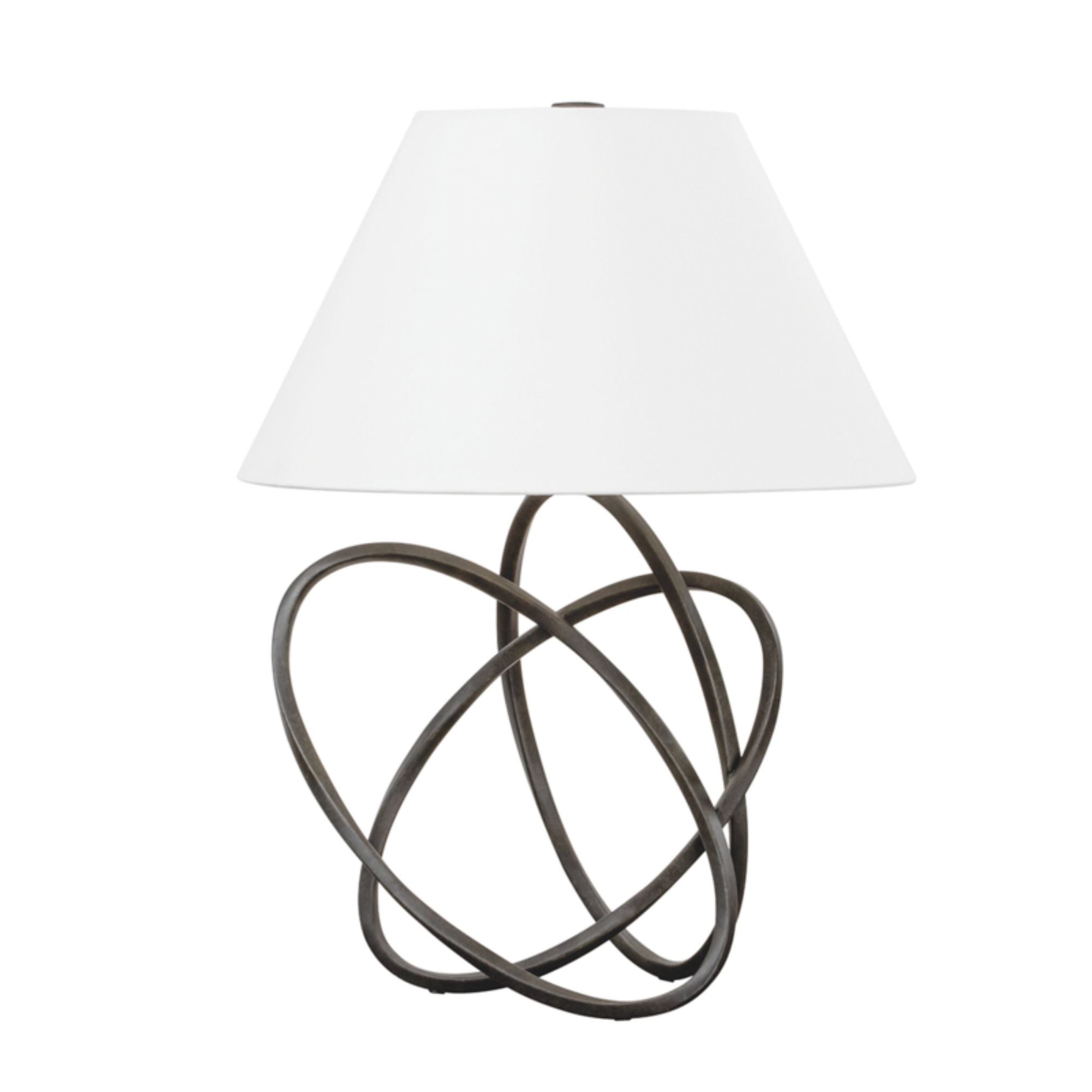 Miles 1 Light Table Lamp in French Iron