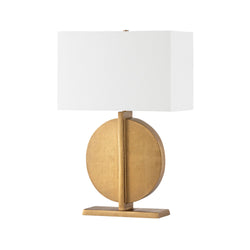 Colma 1 Light Table Lamp in Patina Brass