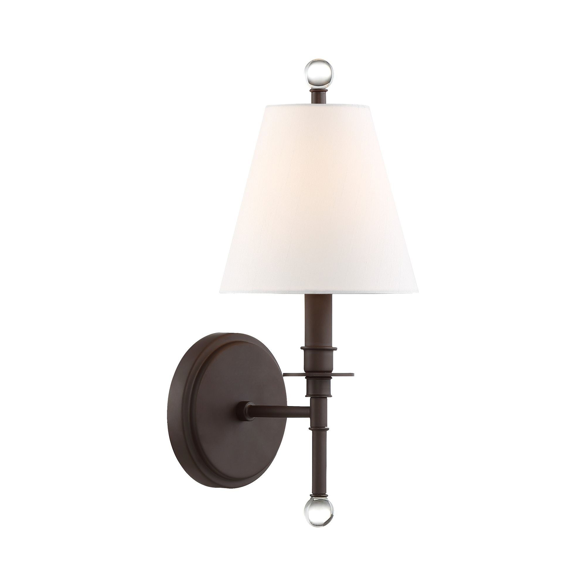 Riverdale 6'' Dark Bronze Sconce Bronze 6"W x 14.5"H x 7"D