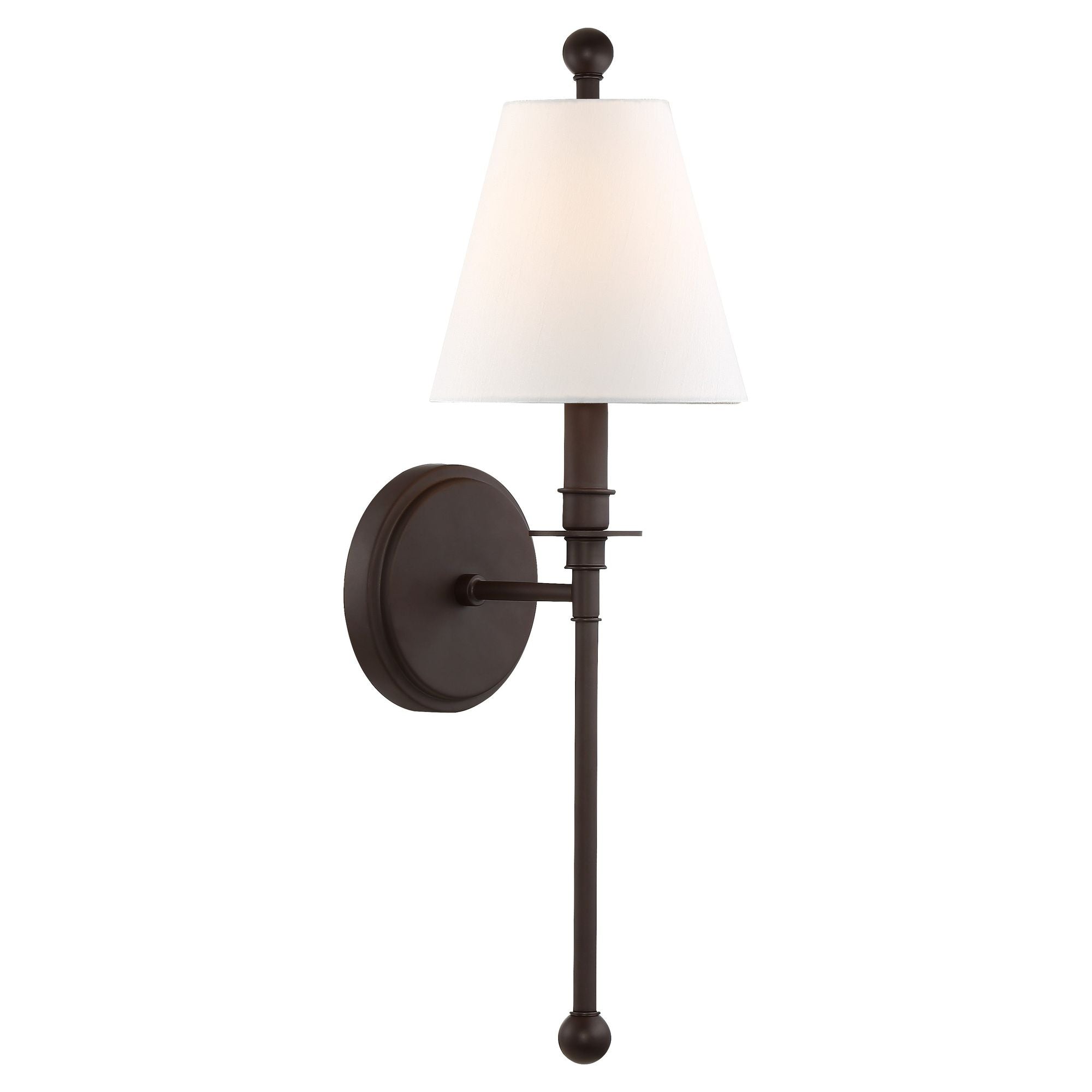Riverdale 6'' Dark Bronze Sconce Bronze 6"W x 14.5"H x 7"D