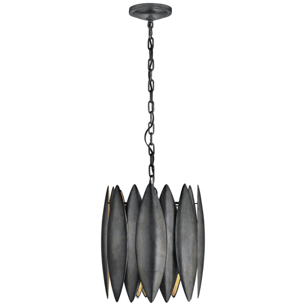 Barry Goralnick Hatton Small Chandelier in Aged Iron
