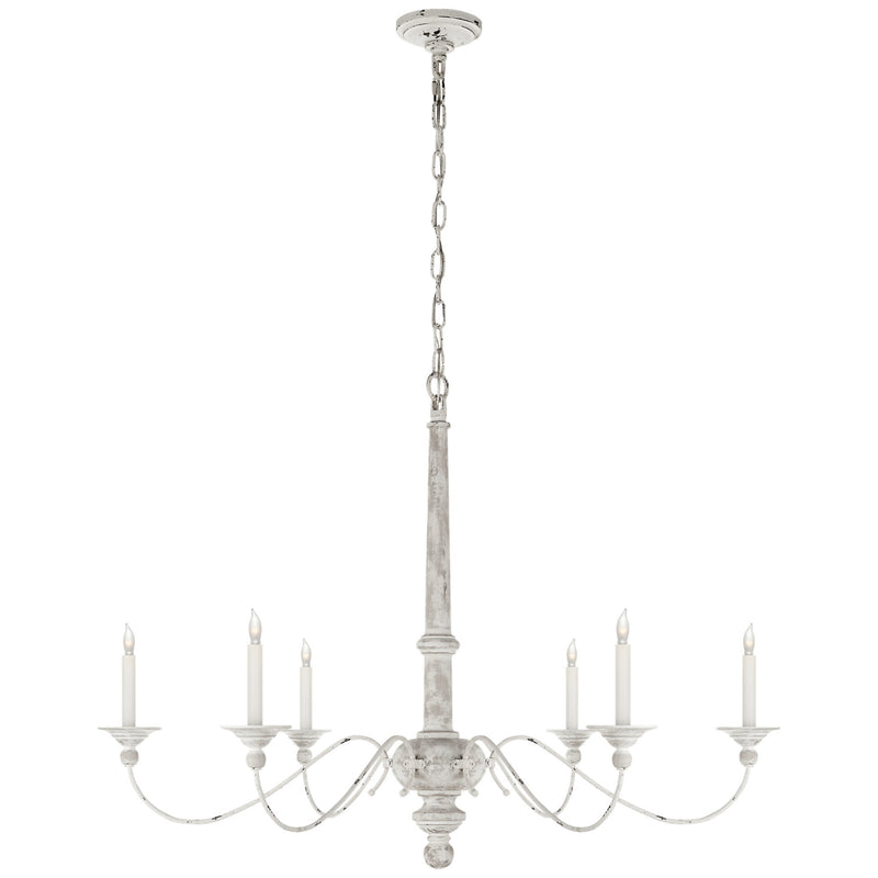 Studio VC Country Large Chandelier in Belgian White