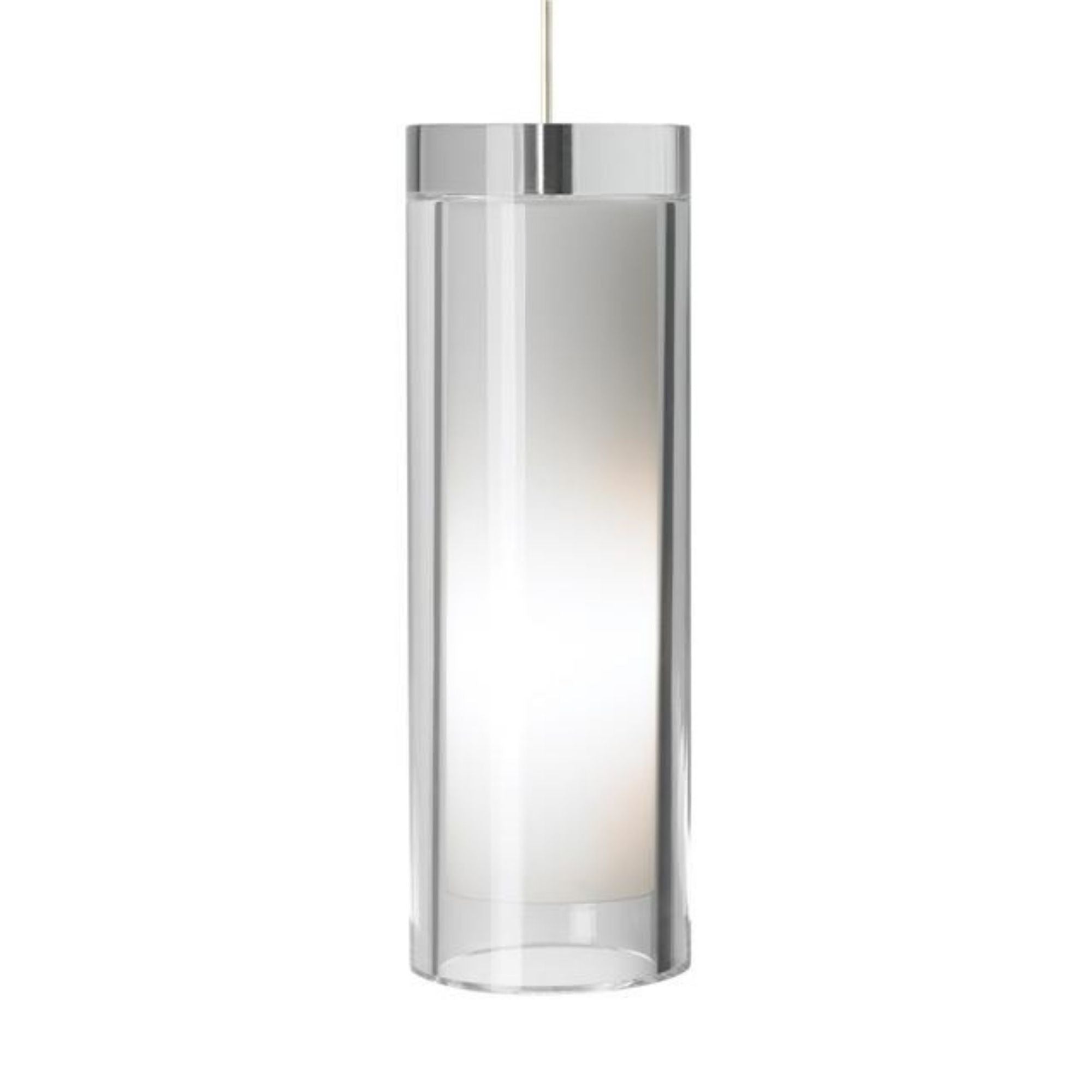 Sara Grande Pendant Line-Voltage Pendants/Suspension 1-Light Satin Nickel by Sean Lavin