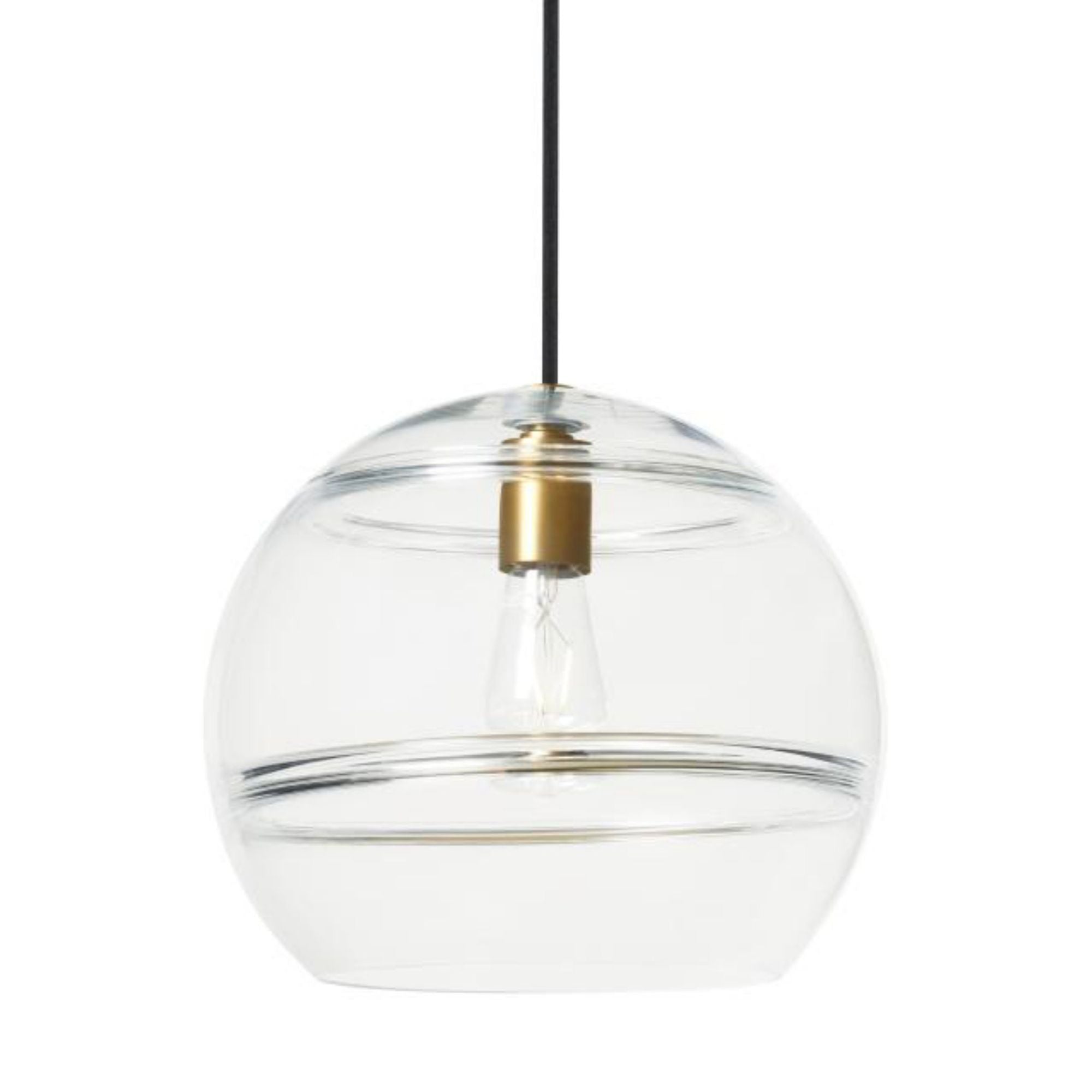 Sedona Large Pendant Line-Voltage Pendants/Suspension 1-Light Aged Brass by Sean Lavin
