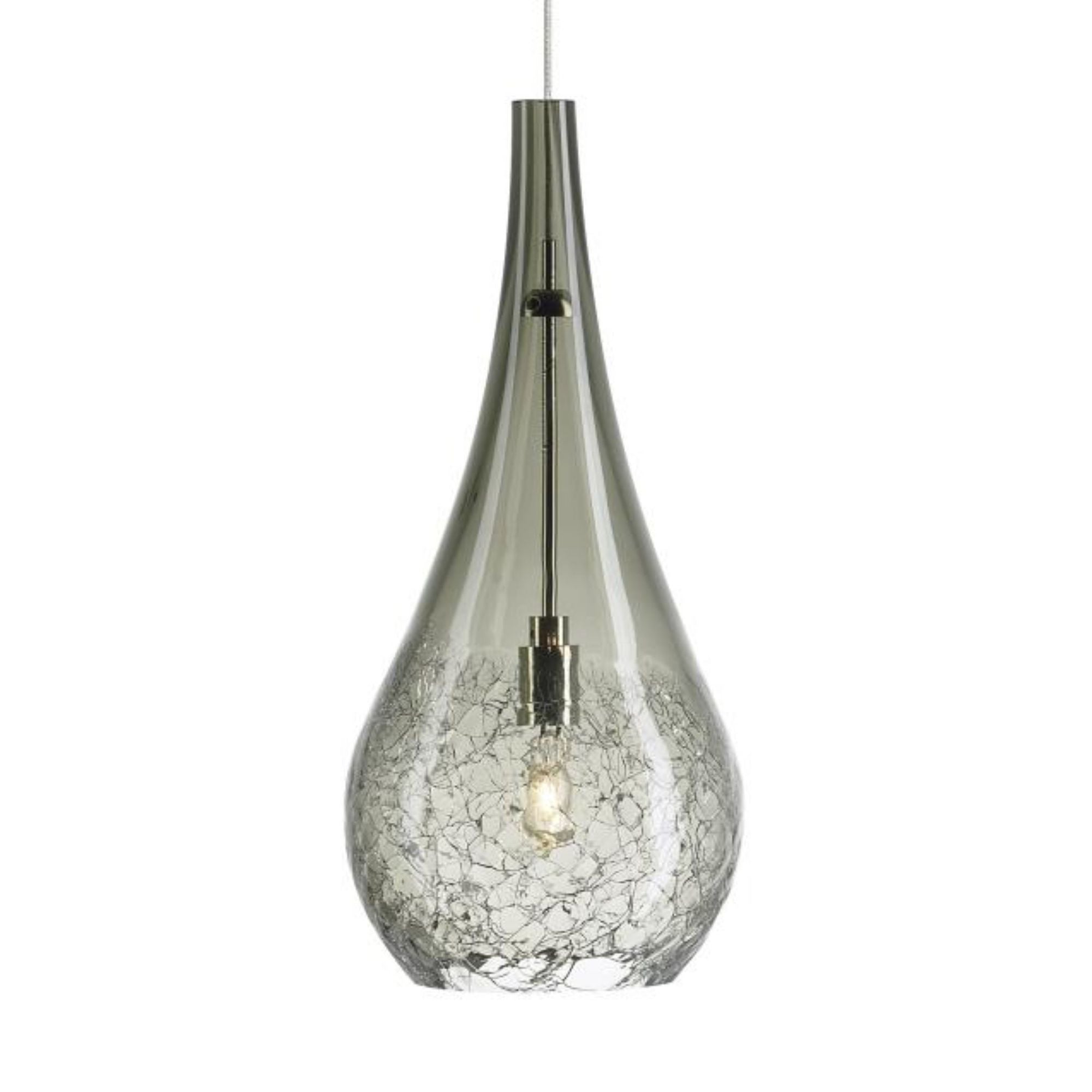 Seguro Pendant MonoRail 1-Light Xenon 3000K Satin Nickel by Sean Lavin