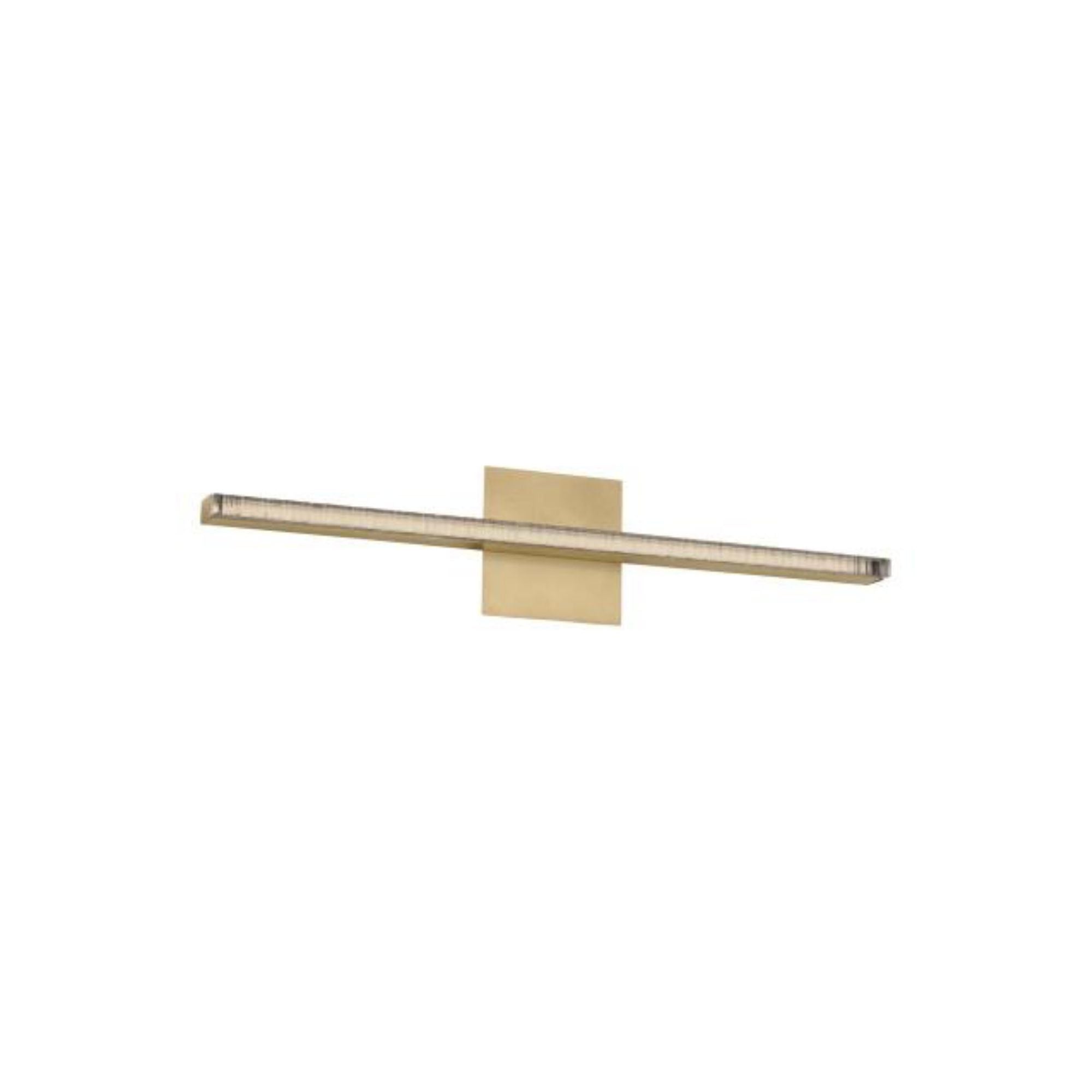 Serre 24 Bath Bath Collection 1-Light 2700K Natural Brass by Mick De Giulio