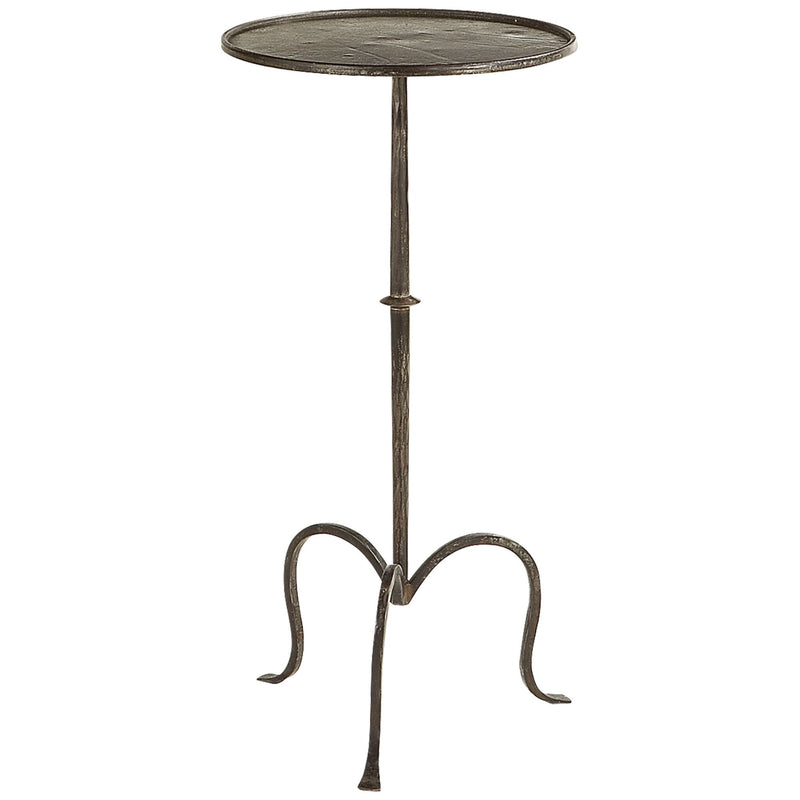 Studio VC Hand-Forged Martini Table in Aged Iron