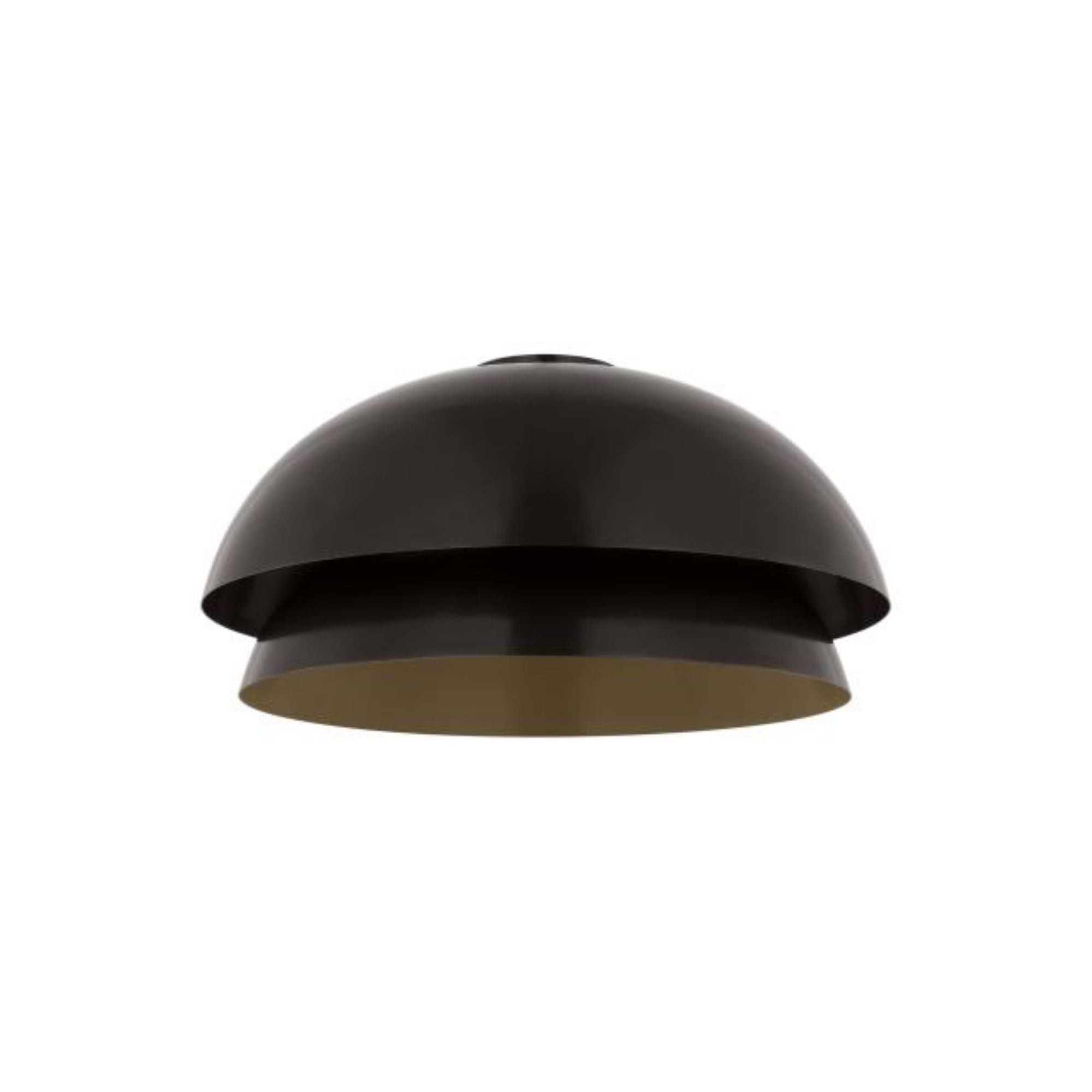Shanti Large Flush Flush & Semi-Flush Mount 1-Light 2700K Dark Bronze by Sean Lavin