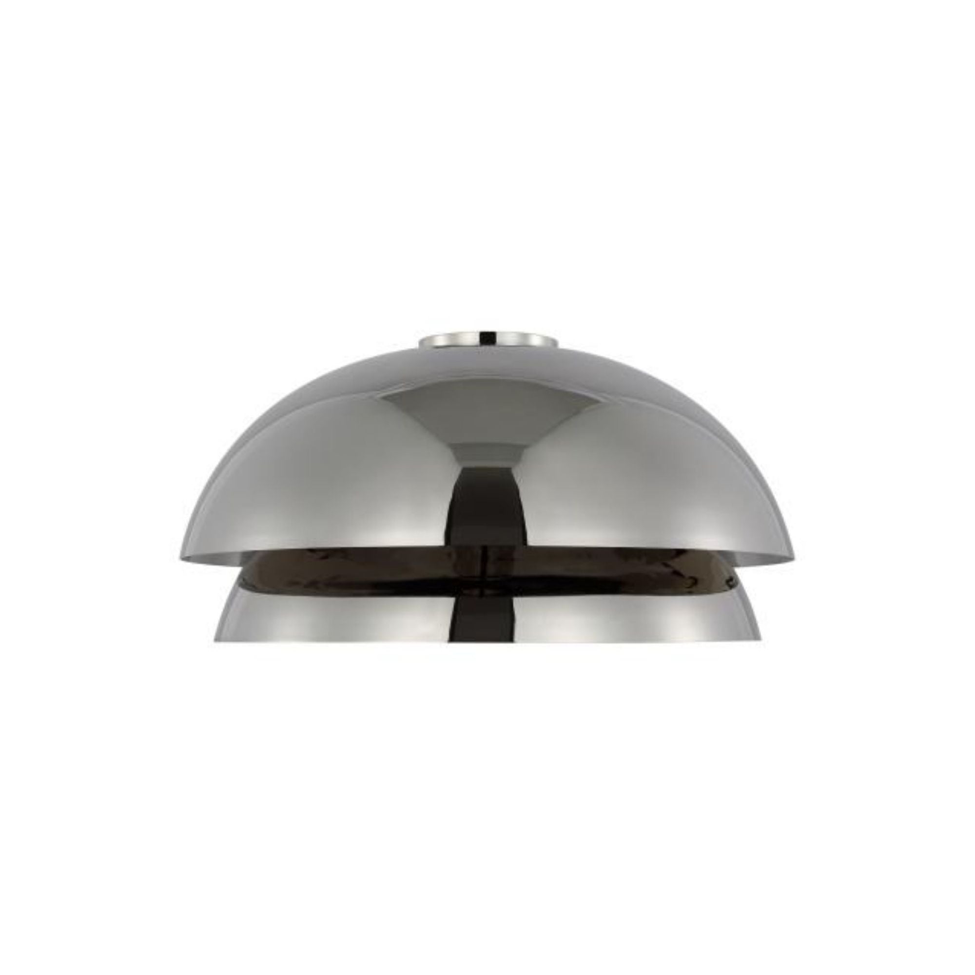 Shanti Large Flush Flush & Semi-Flush Mount 1-Light 2700K Polished Nickel by Sean Lavin