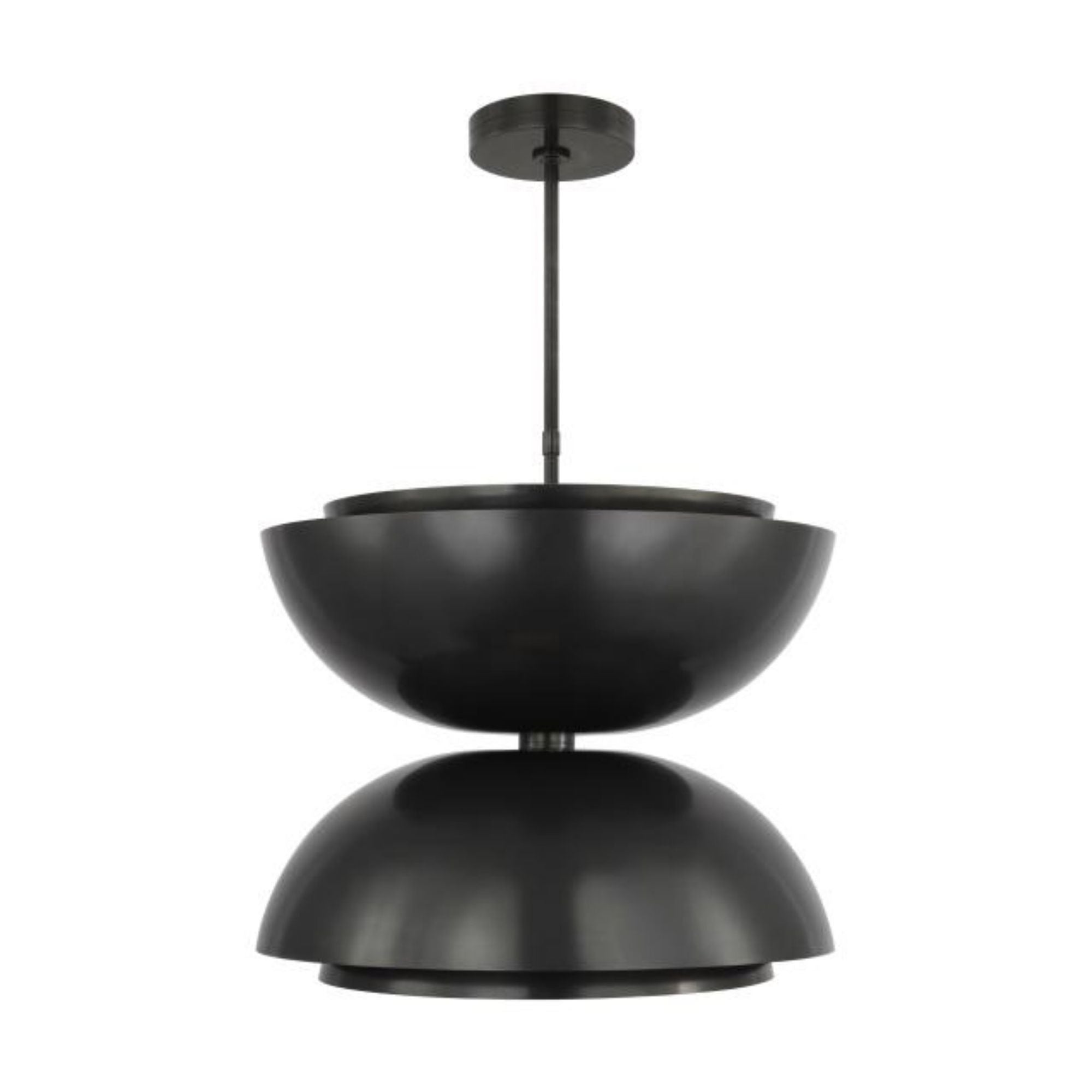 Shanti X-Large Double Pendant Line-Voltage Pendants/Suspension 2-Light 2700K Dark Bronze by Sean Lavin