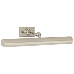 Chapman & Myers 18" Cabinet Maker's Picture Light in Polished Nickel